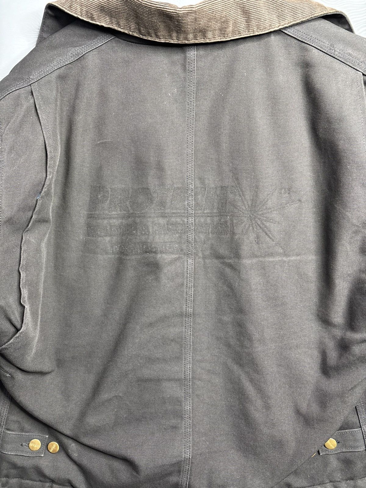 Carhartt × Vintage Vintage Carhartt Quilted Artic Jacket J02 BLK Large Size US L / EU 52-54 / 3 - 8 Thumbnail