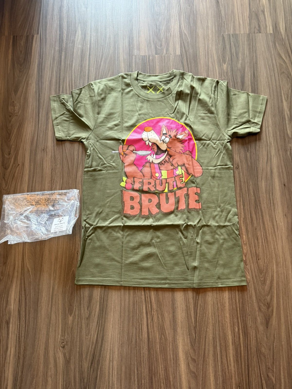 Kaws KAWS x General Mills Frute Brute T-Shirt Army Green Size M Size US M / EU 48-50 / 2 - 1 Thumbnail