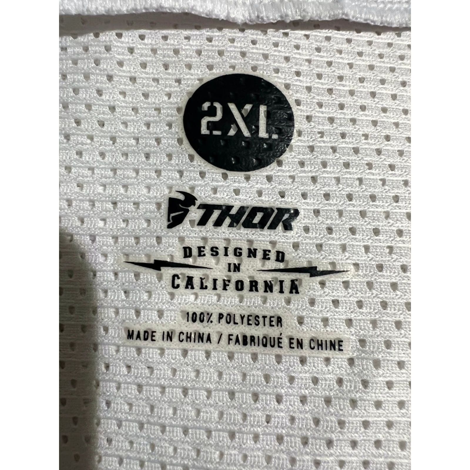 Vintage **VINTAGE THOR WHITE 2XL MOTOCROSS T-SHIRT** User: Vintage THOR WHITE 2XL MOTOCROSS T-SHIRT Size US XXL / EU 58 / 5 - 3 Thumbnail