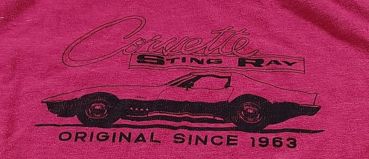 Sonoma Men's Red XL GM Sonoma Corvette Stingray Graphic T-Shirt Size US XL / EU 56 / 4 - 3 Thumbnail