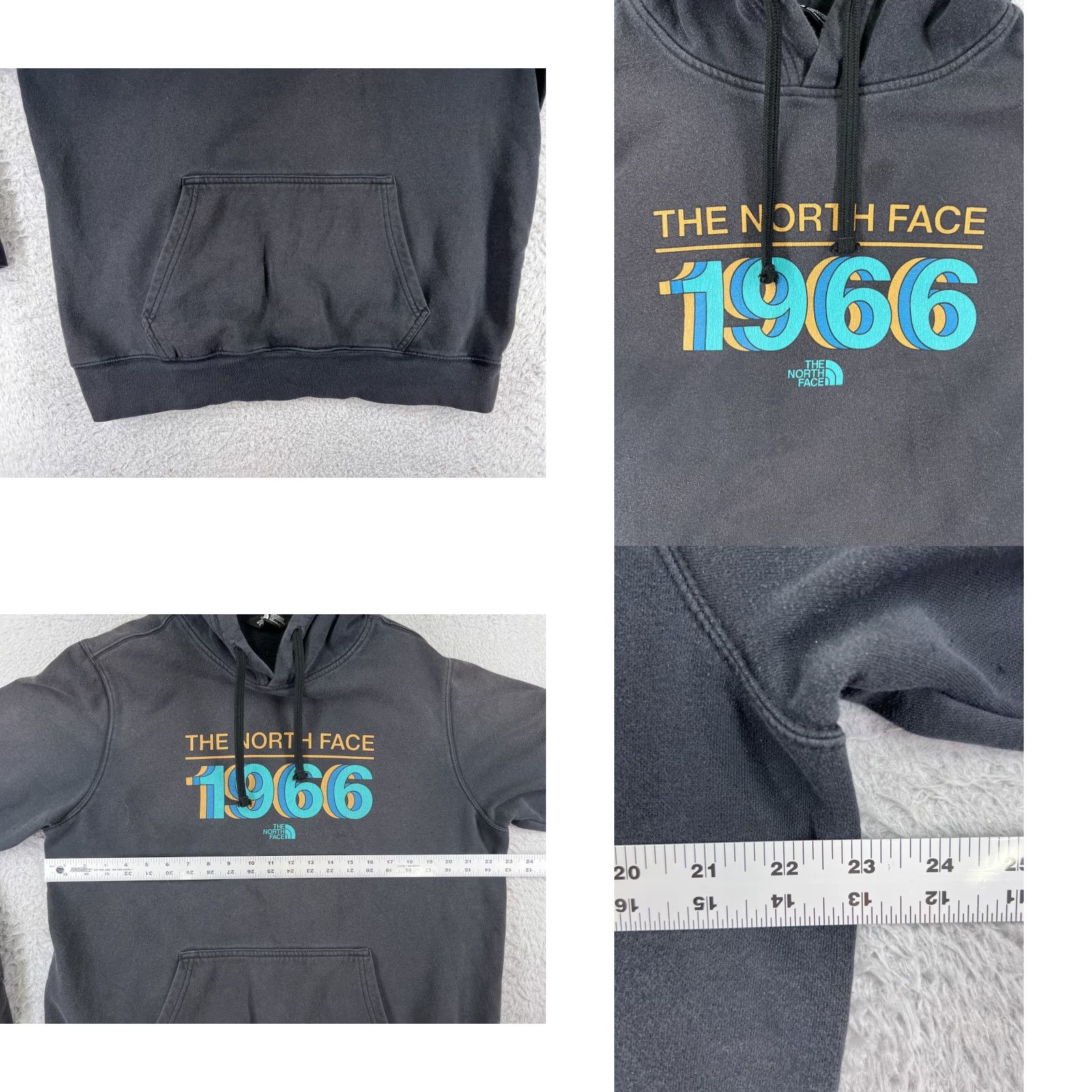 The North Face The North Face Sweater Mens Large Gray Hooded Pullover Hoodie Pockets Cord Crew Neck Casual Shirt Accessories Logo Size US L / EU 52-54 / 3 - 8 Thumbnail