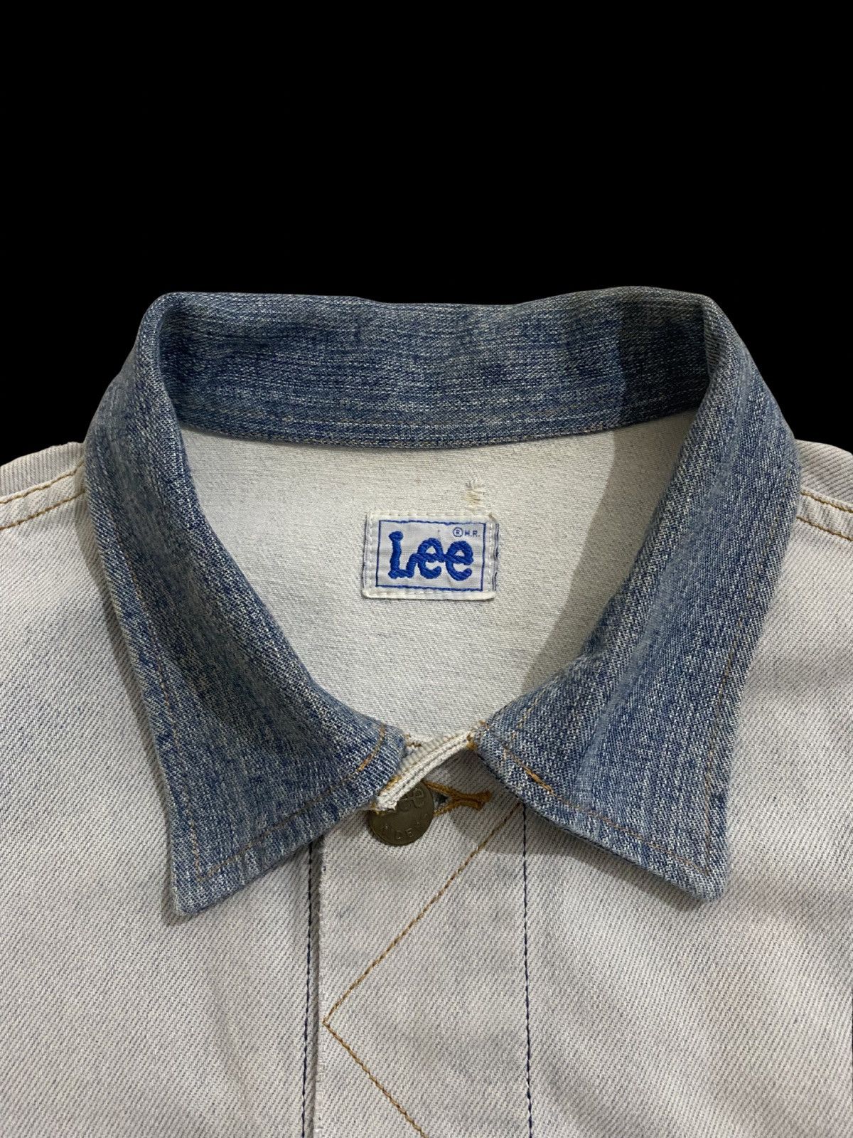 Lee Vintage Lee Riders 1970s Denim Jacket Size US L / EU 52-54 / 3 - 3 Thumbnail