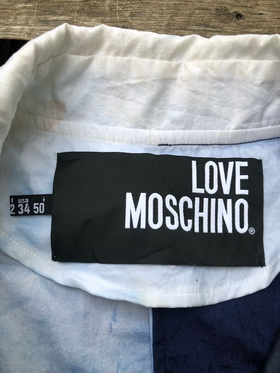 Moschino Love Moschino Patterned Windbreaker Jacket Size US M / EU 48-50 / 2 - 3 Thumbnail