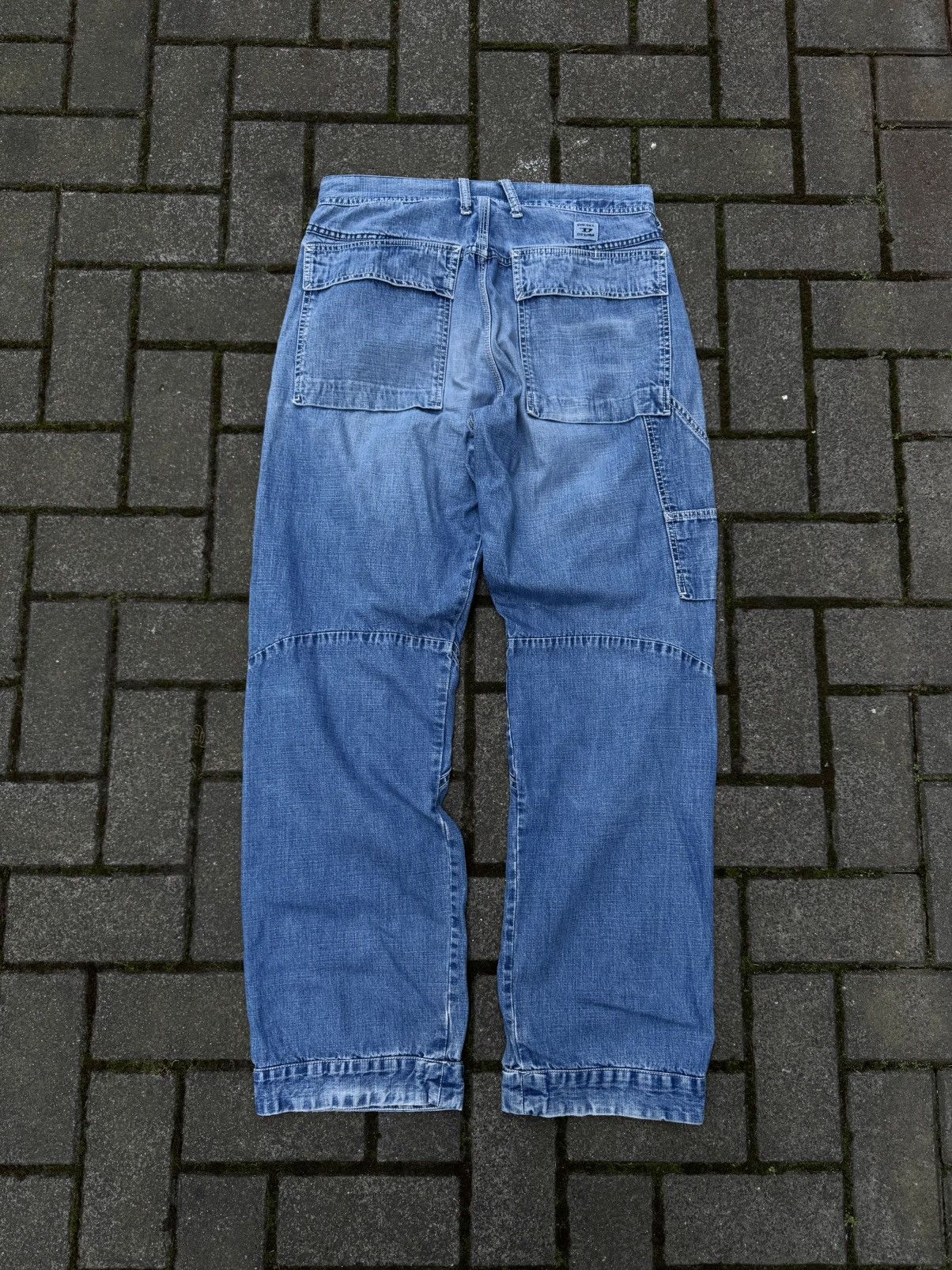 Diesel Vintage Diesel 3D Jeans W31 Denim Pants Y2K Avant-garde Size US 31 - 2 Thumbnail