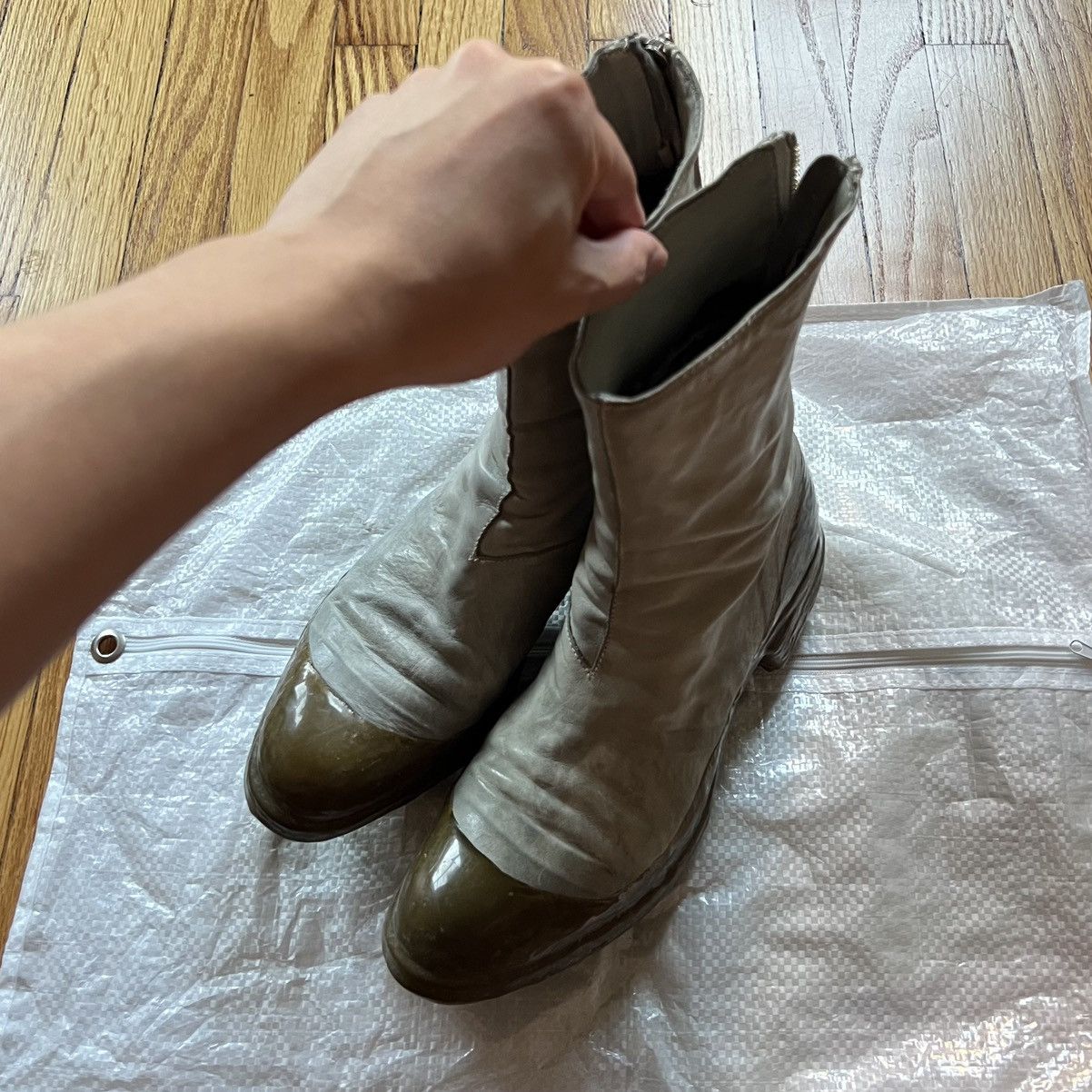 Carol Christian Poell Carol Christian Poell CORS Col. 33 Drip Tornado Boots Size US 9 / EU 42 - 5 Thumbnail
