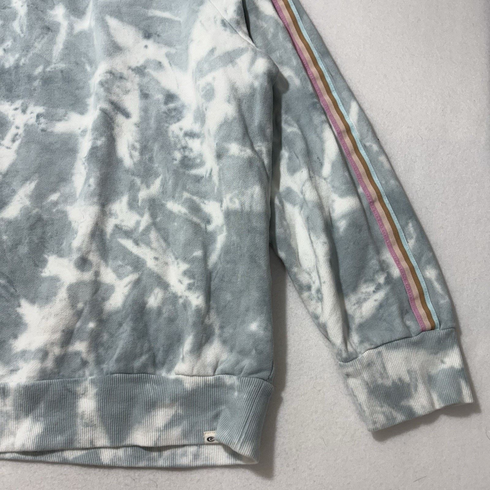 Rip Curl Rip Curl XL Crewneck Sweatshirt Light Blue Tie Dye Pullover Size XL / US 12-14 / IT 48-50 - 5 Thumbnail