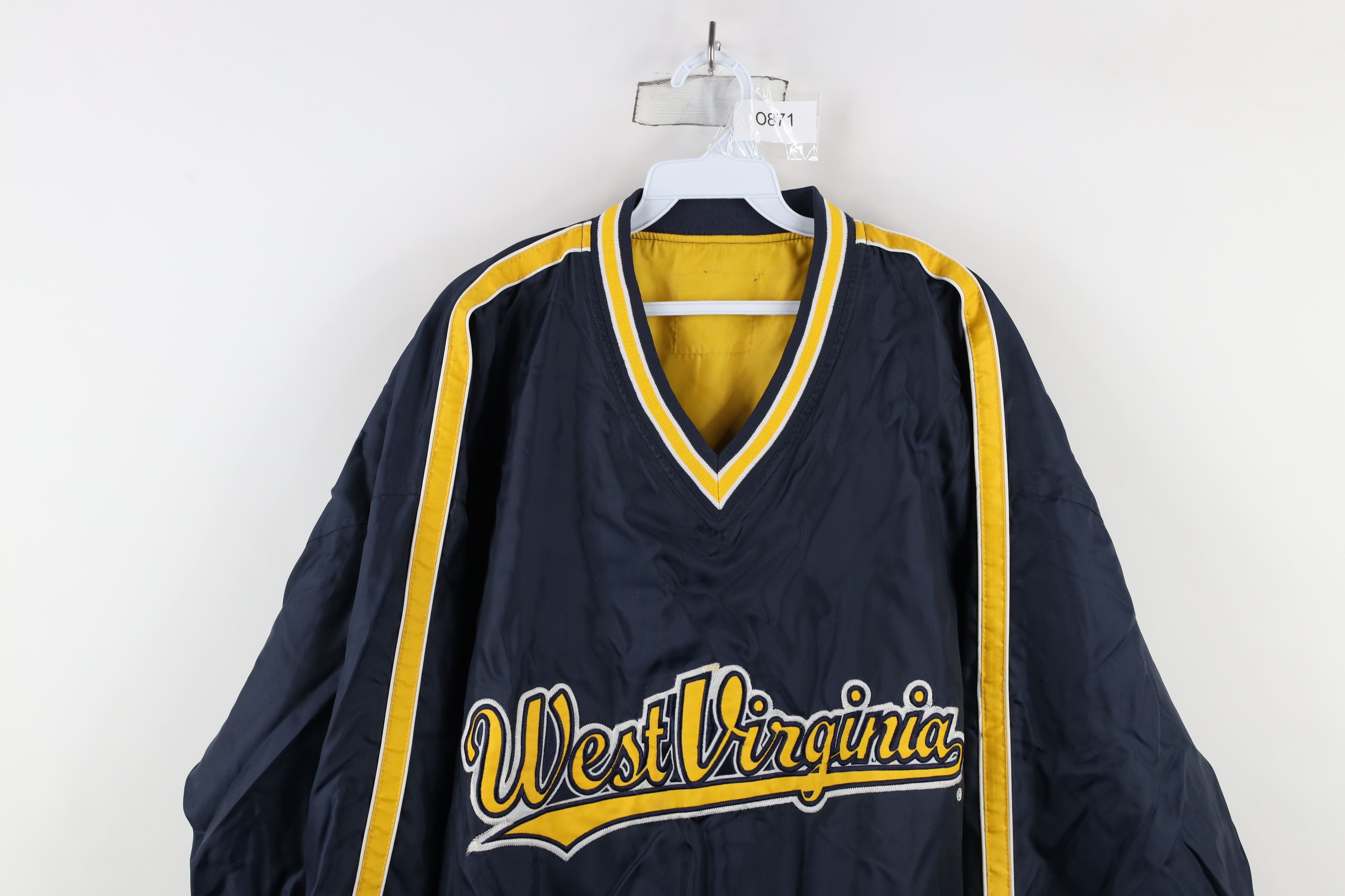 Vintage Vintage 90s Lined Virginia University Windbreaker Jacket Size US XL / EU 56 / 4 - 2 Thumbnail