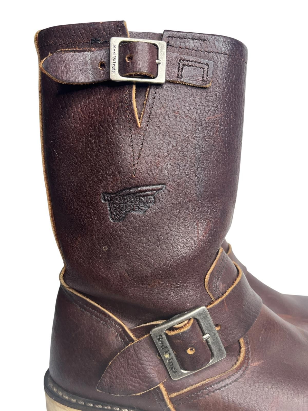 Other Red Wing Heritage 2970 Engineer Boots Brown Leather Made USA Size US 6.5 / IT 36.5 - 9 Thumbnail
