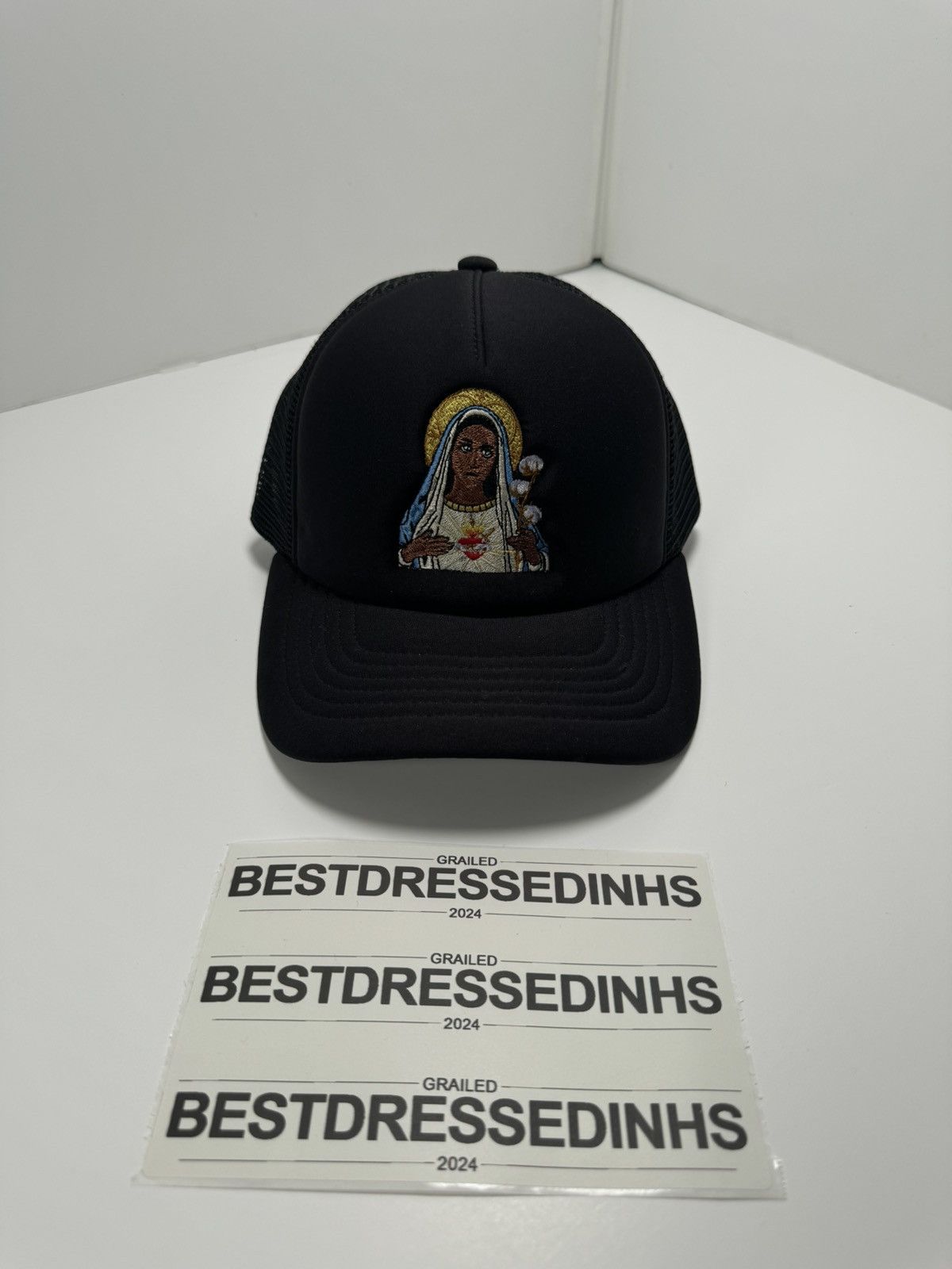 DENIM TEARS Denim Tears ‘Black Madonna’ Trucker Hat Size ONE SIZE - 2 Thumbnail