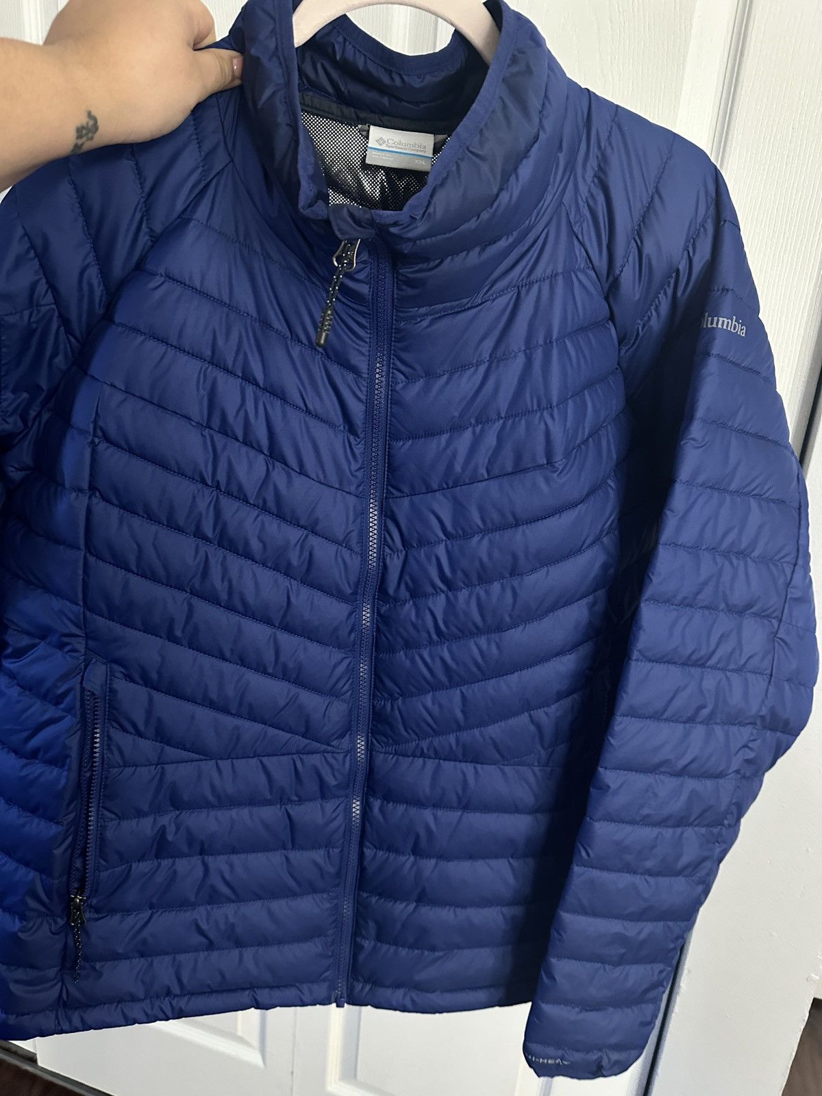 Columbia Navy quilted jacket Size XXL / US 16-18 / IT 52-54 - 1 Thumbnail