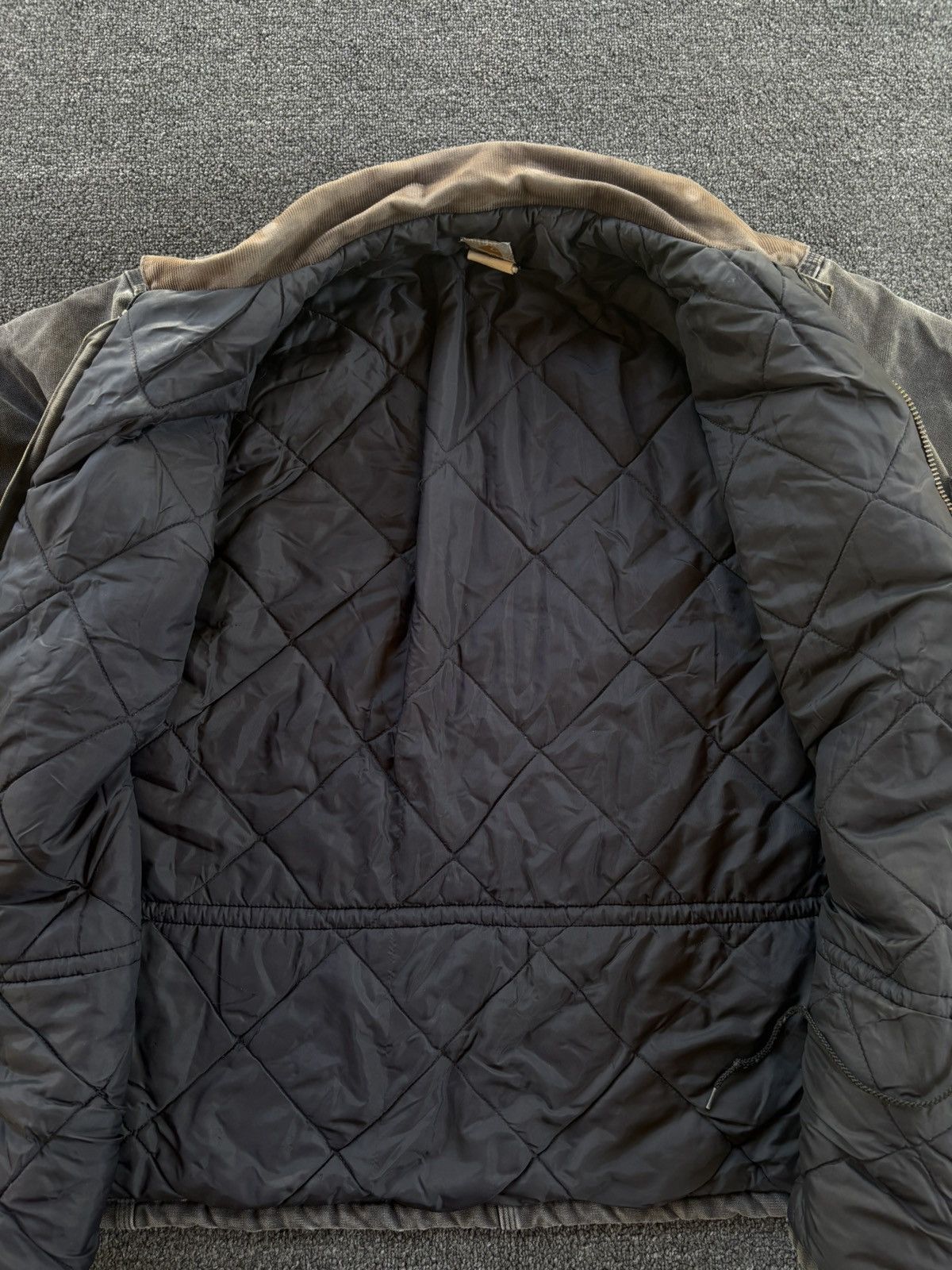 Carhartt Vintage grey thrashed Carhartt Detroit Style Jacket Size US XL / EU 56 / 4 - 4 Thumbnail