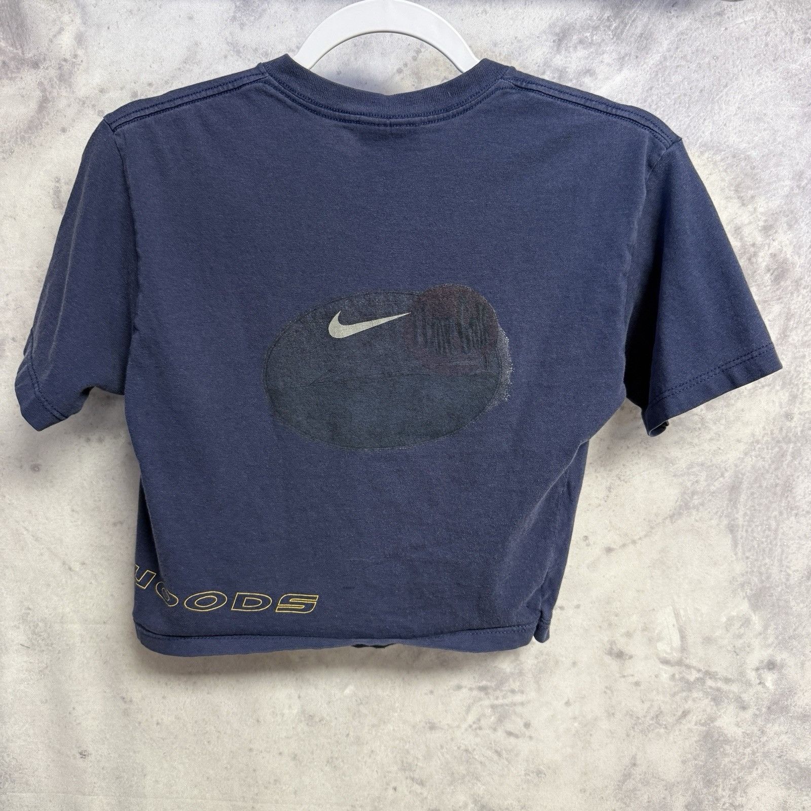 Nike Vintage 90s Nike Tiger Woods Crop Top T Shirt Womens Medium Size M / US 6-8 / IT 42-44 - 2 Thumbnail