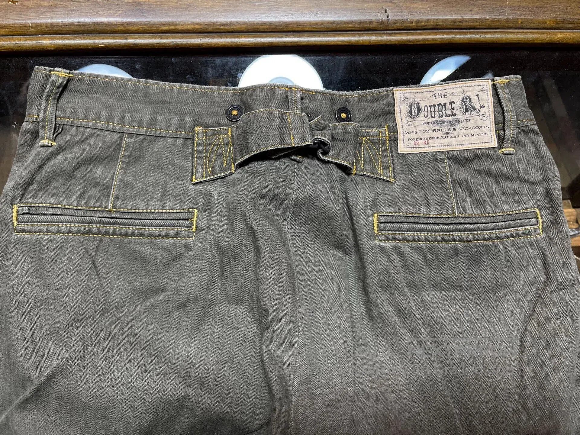 RRL Ralph Lauren grey casual work pants by Ralph Lauren. Size US 31 - 8 Thumbnail