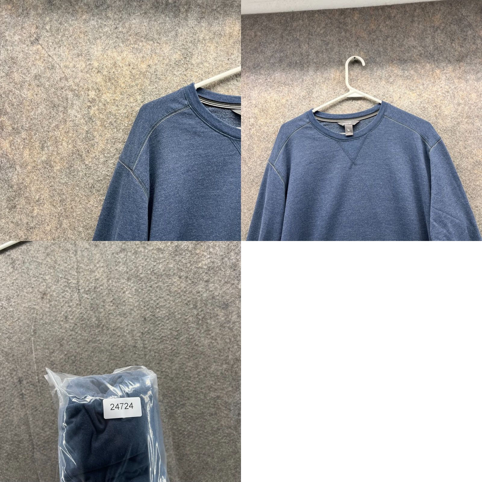 Eddie Bauer VINTAGE Eddie Bauer Sweater Men L Heather Blue Pullover Crewneck Casual Fleece Vtg Size US L / EU 52-54 / 3 - 8 Thumbnail