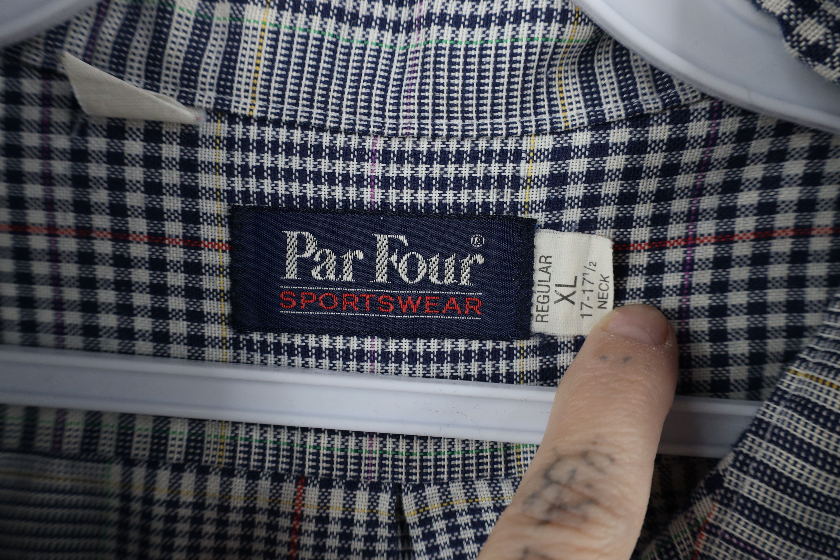 Vintage Vintage 90s Plaid Short Sleeve Button Down Shirt USA Size US XL / EU 56 / 4 - 9 Thumbnail