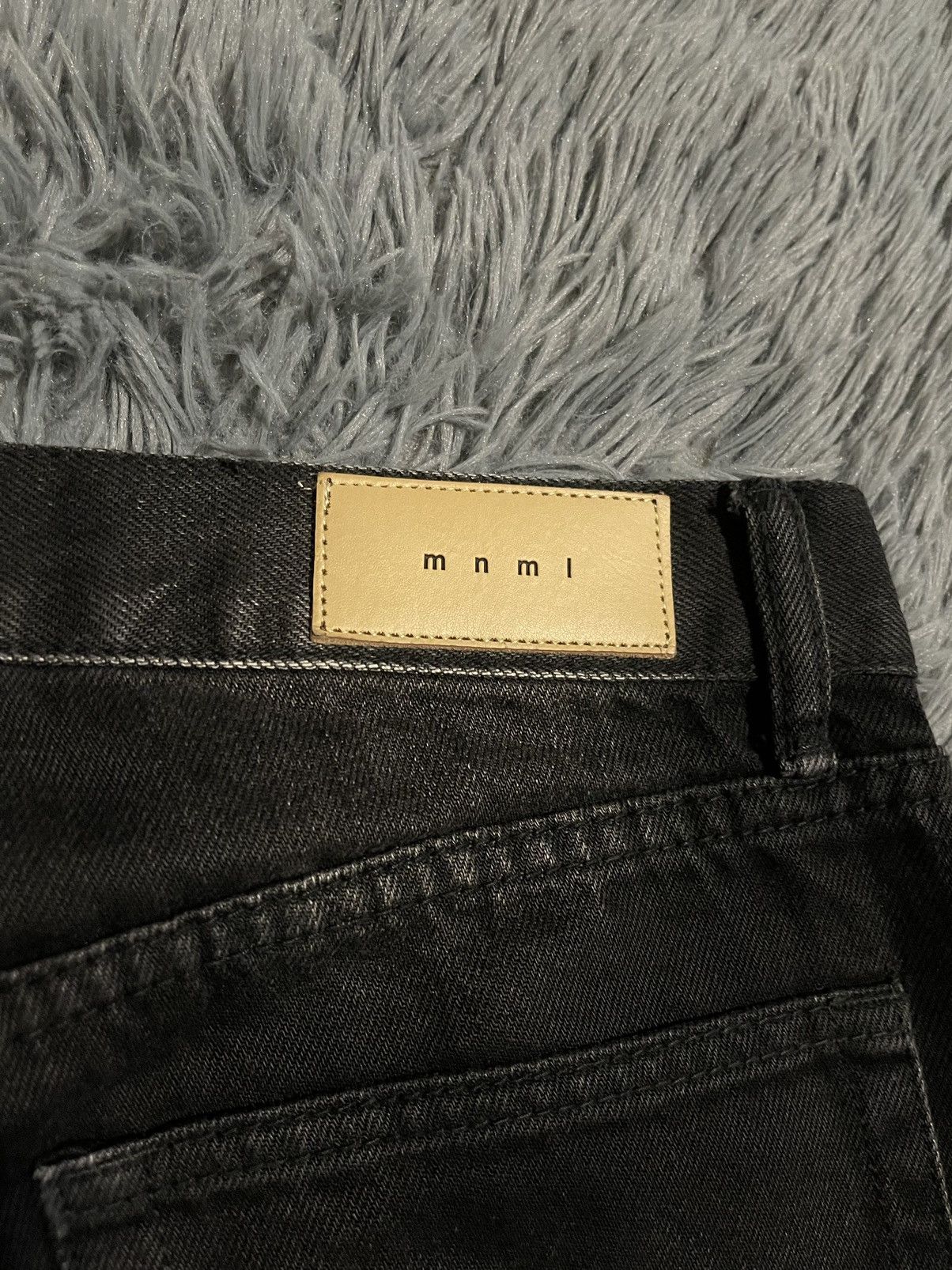 MNML Mnml Rare Butterfly Black Jeans Size 30 Size US 30 / EU 46 - 3 Thumbnail