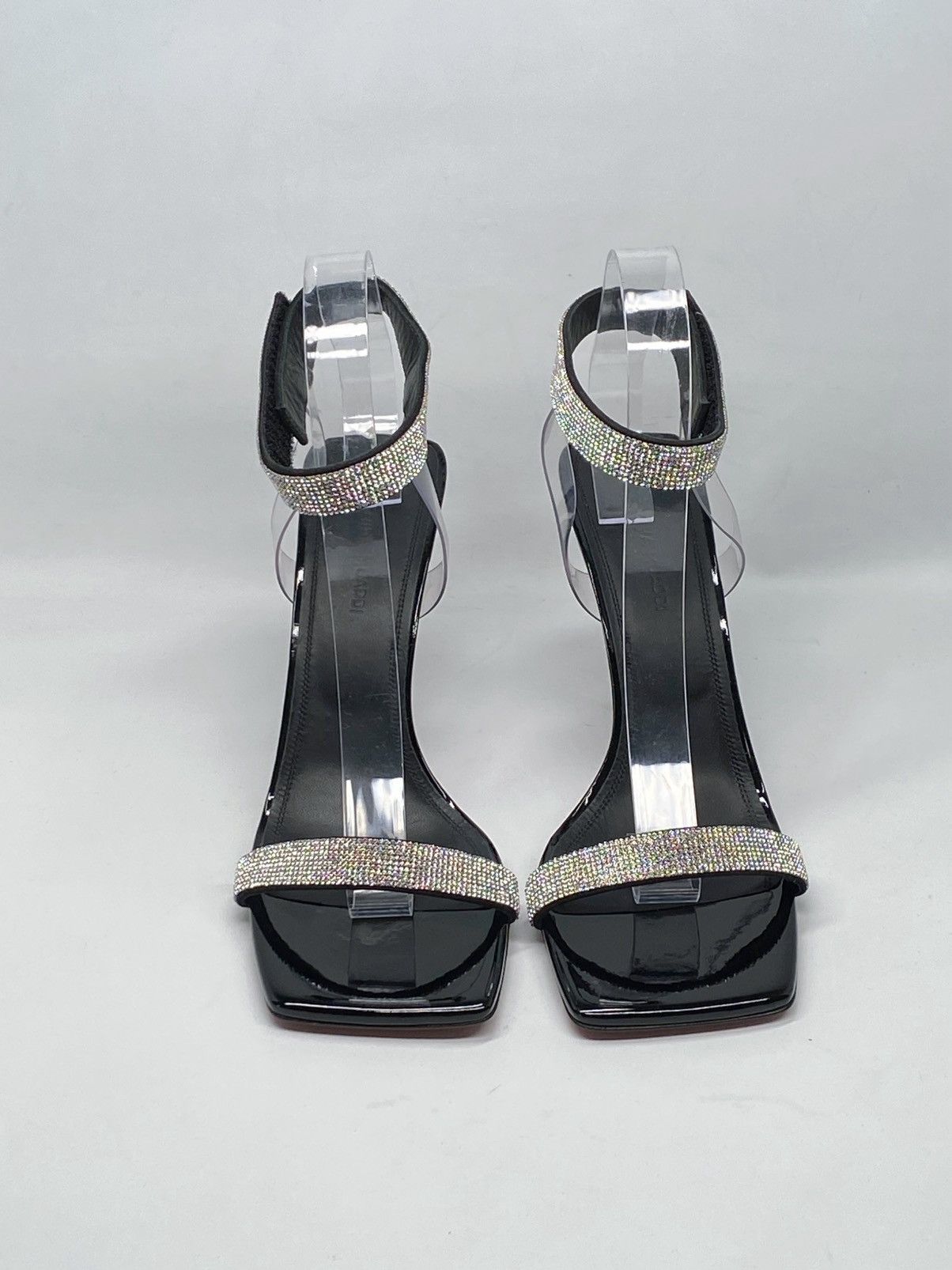 Amina Muaddi Amina Muaddi Rih 95mm crystal-embellished sandals size 36.5 Size US 6.5 / IT 36.5 - 6 Thumbnail