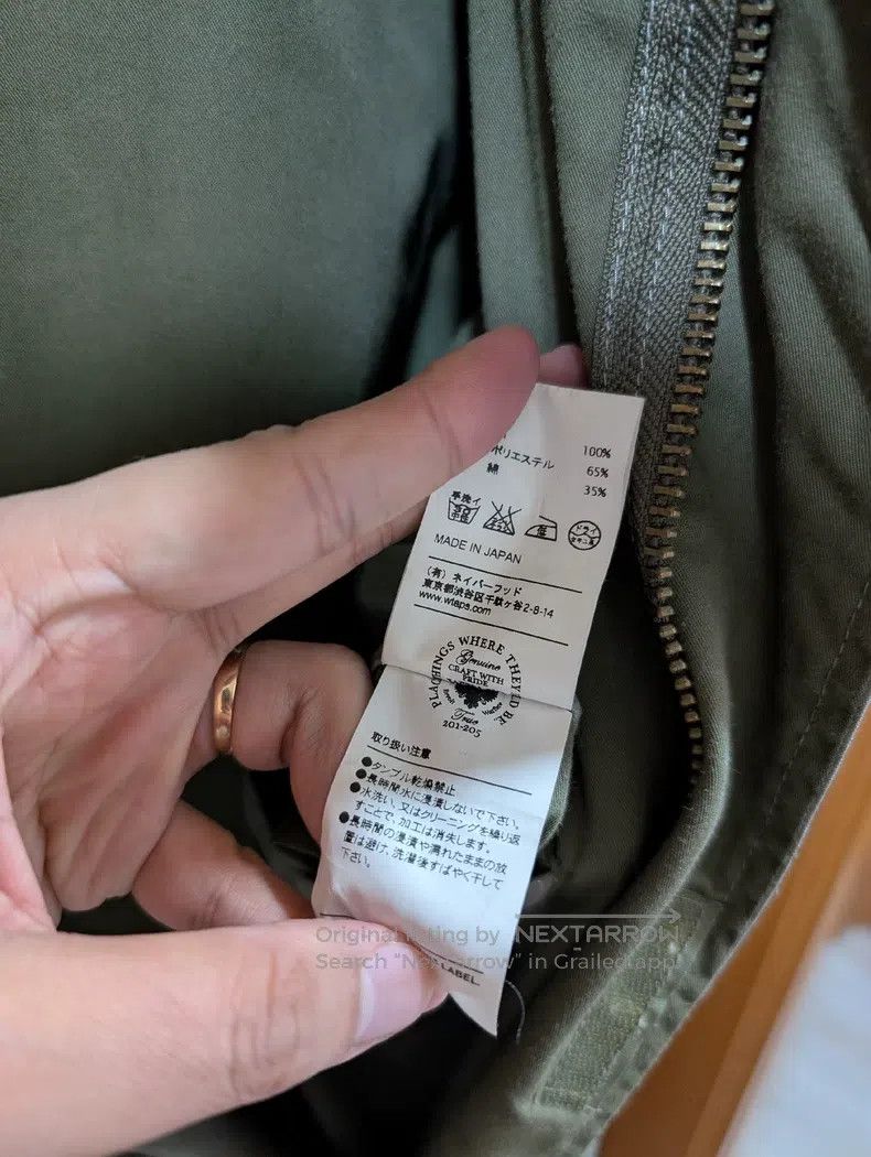 Wtaps Wtaps Military Green Coat Size US S / EU 44-46 / 1 - 7 Thumbnail