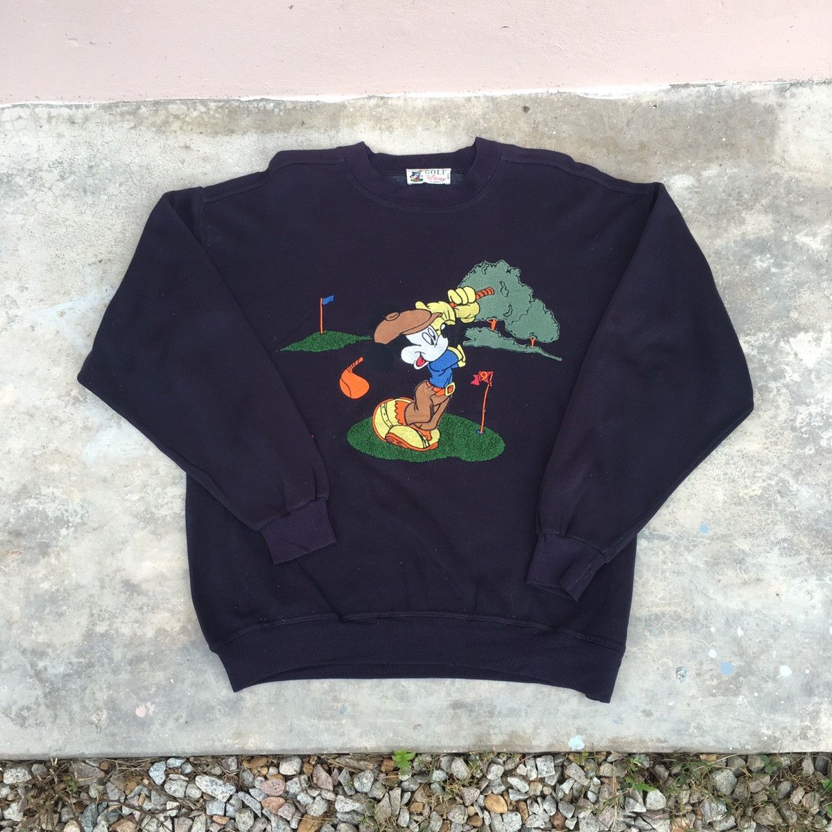 Disney × Mickey Mouse × Vintage Vintage Disney Golf Made in Italy Size US L / EU 52-54 / 3 - 1 Thumbnail