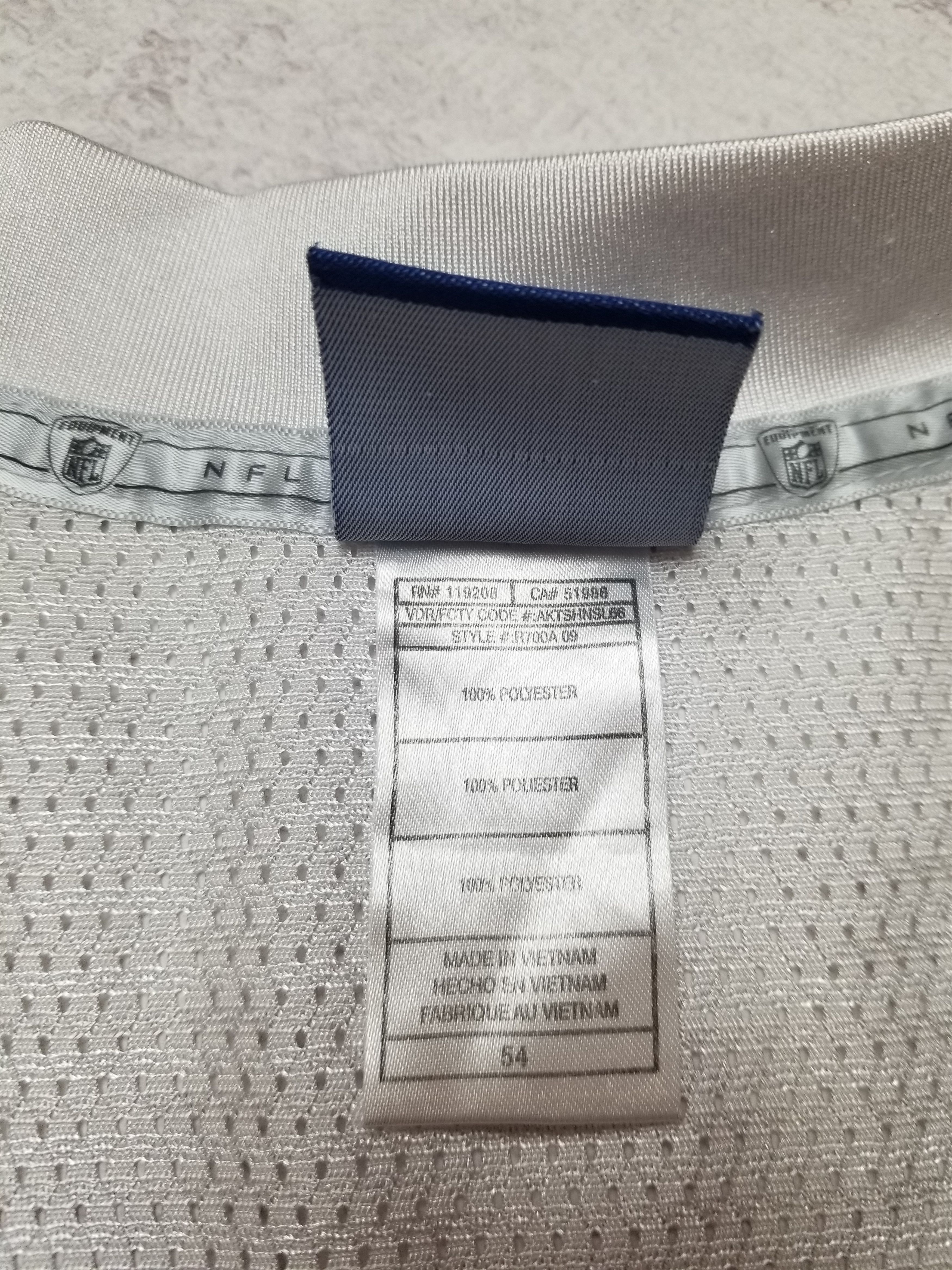 Reebok Dominique Zeigler San Francisco 49ers NFL Sewn Jersey Sz 54 Size US XL / EU 56 / 4 - 18 Thumbnail