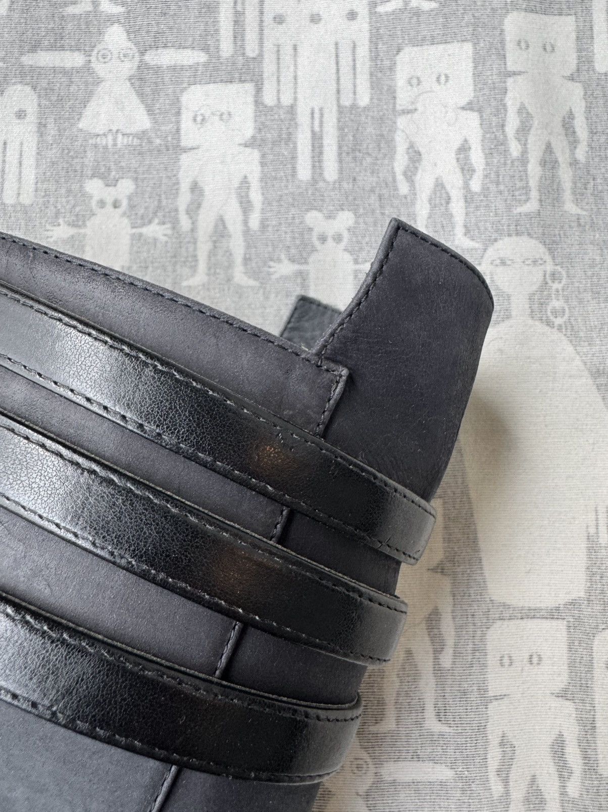Gareth Pugh Gareth Pugh SS12 Cage Strap Leather Boots Size US 11 / EU 44 - 6 Thumbnail