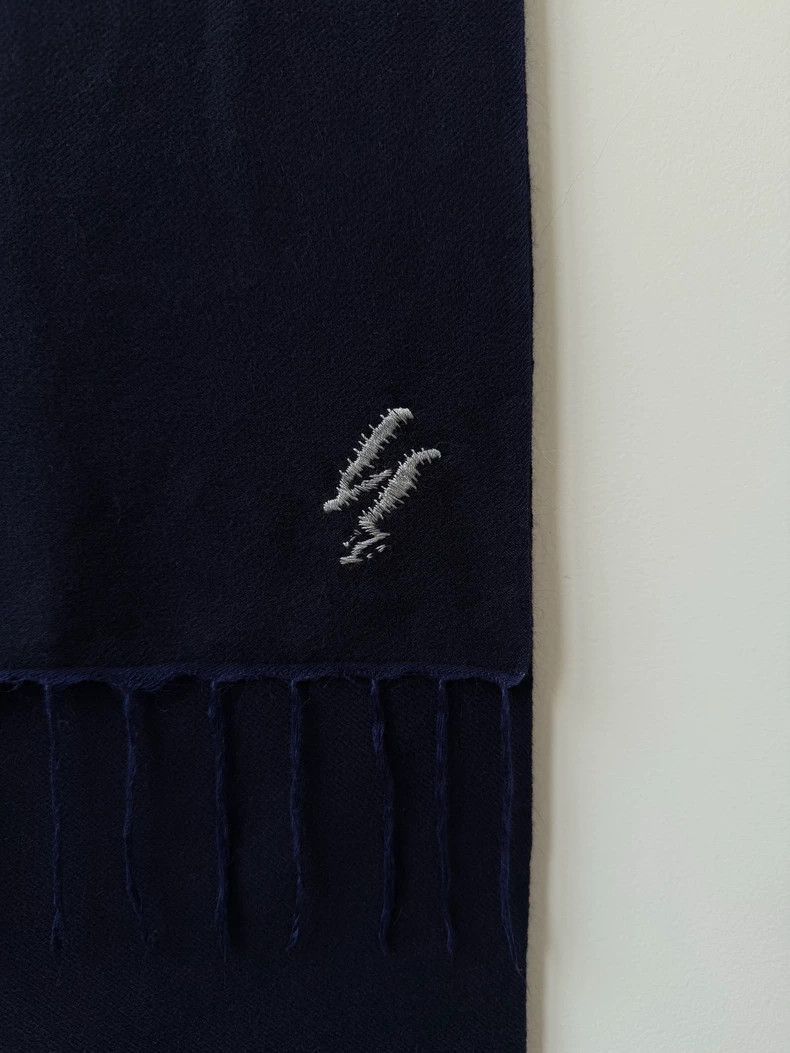 Yohji Yamamoto Yohji Yamamoto Yohji Yamamoto Cashmere Silk Fringe Scarf Size ONE SIZE - 6 Thumbnail