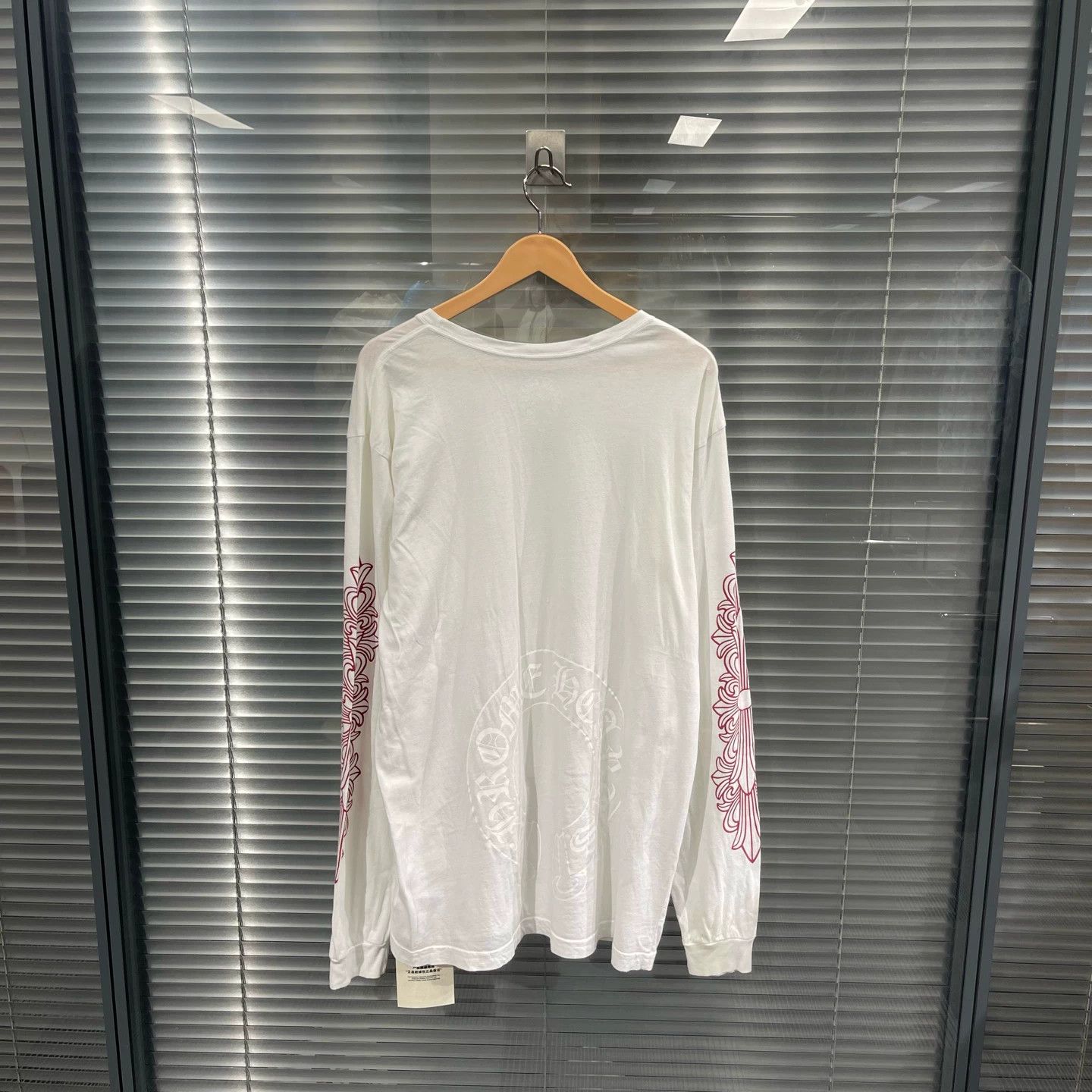 Chrome Hearts Chrome Hearts Red Cross Horseshoe Allover Print LS XL Size US XL / EU 56 / 4 - 2 Thumbnail