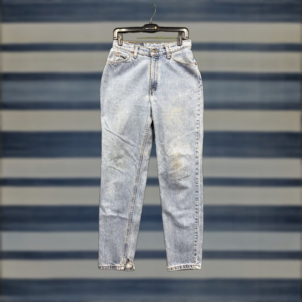 Levi's Levi's 912 Jeans Vintage Womens Slim Fit Tapered Leg 90s Light Wash Blue Denim Cotton 28 11 30in 5-Pocket Style Size 32" / US 10 / IT 46 - 1 Thumbnail