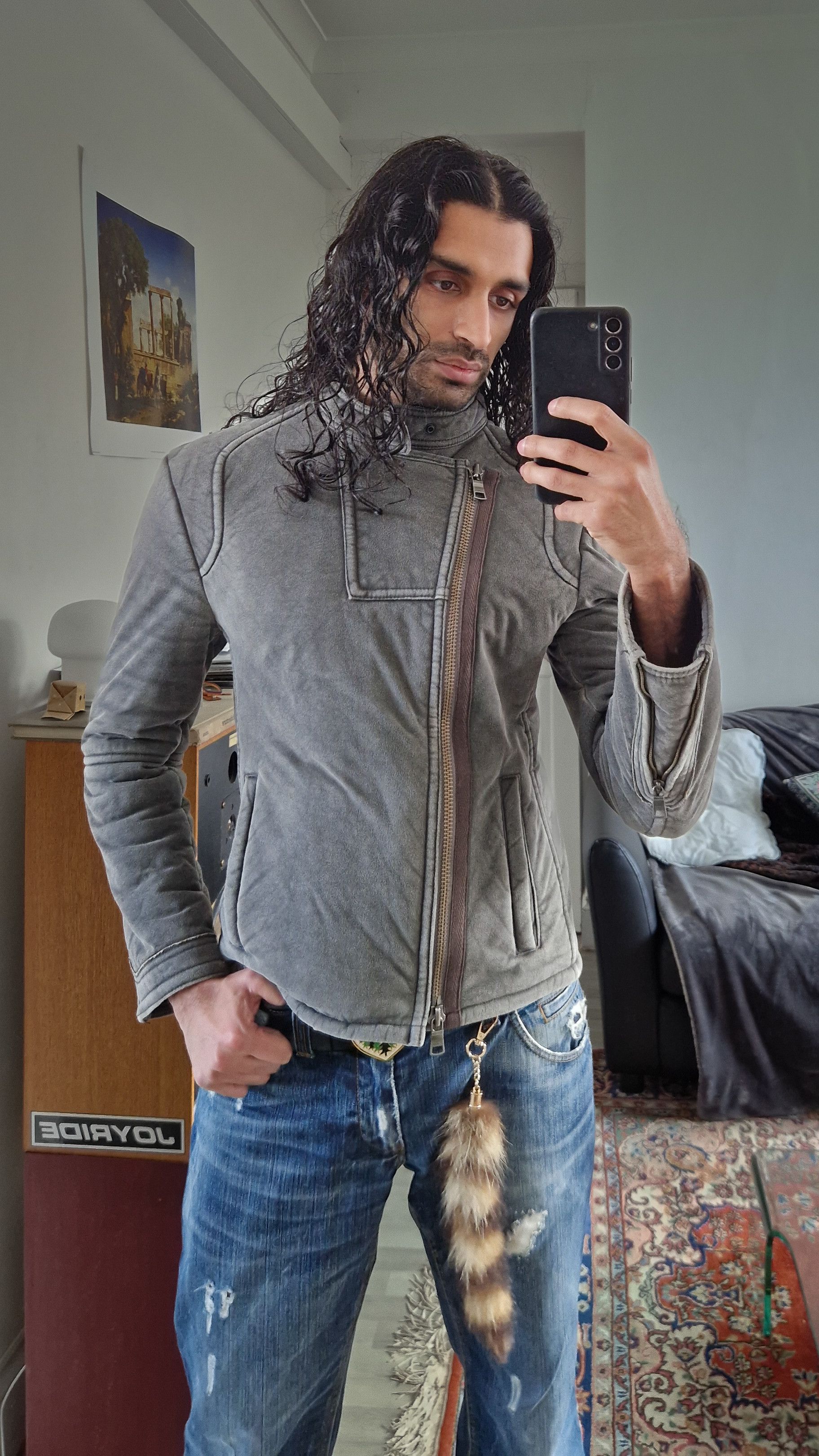 Armani Exchange Armani Exchange Faux suede shearling biker jacket size S Size US S / EU 44-46 / 1 - 1 Thumbnail