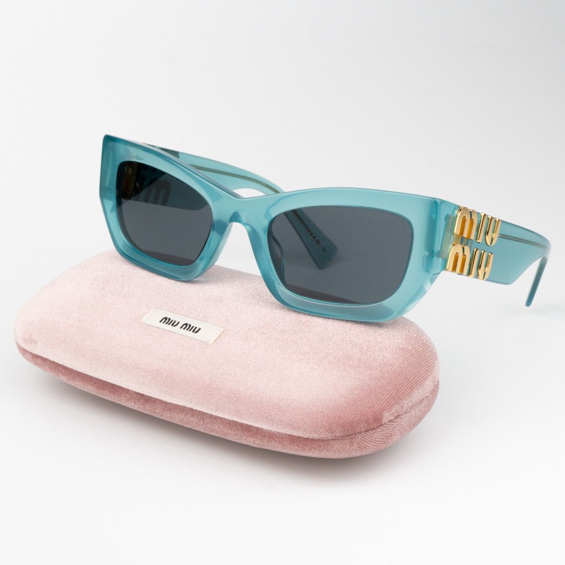Miu Miu Miu Miu Women Sunglasses MU09WS GLIMPSE 19L09T BRAND NEW Size ONE SIZE - 1 Thumbnail