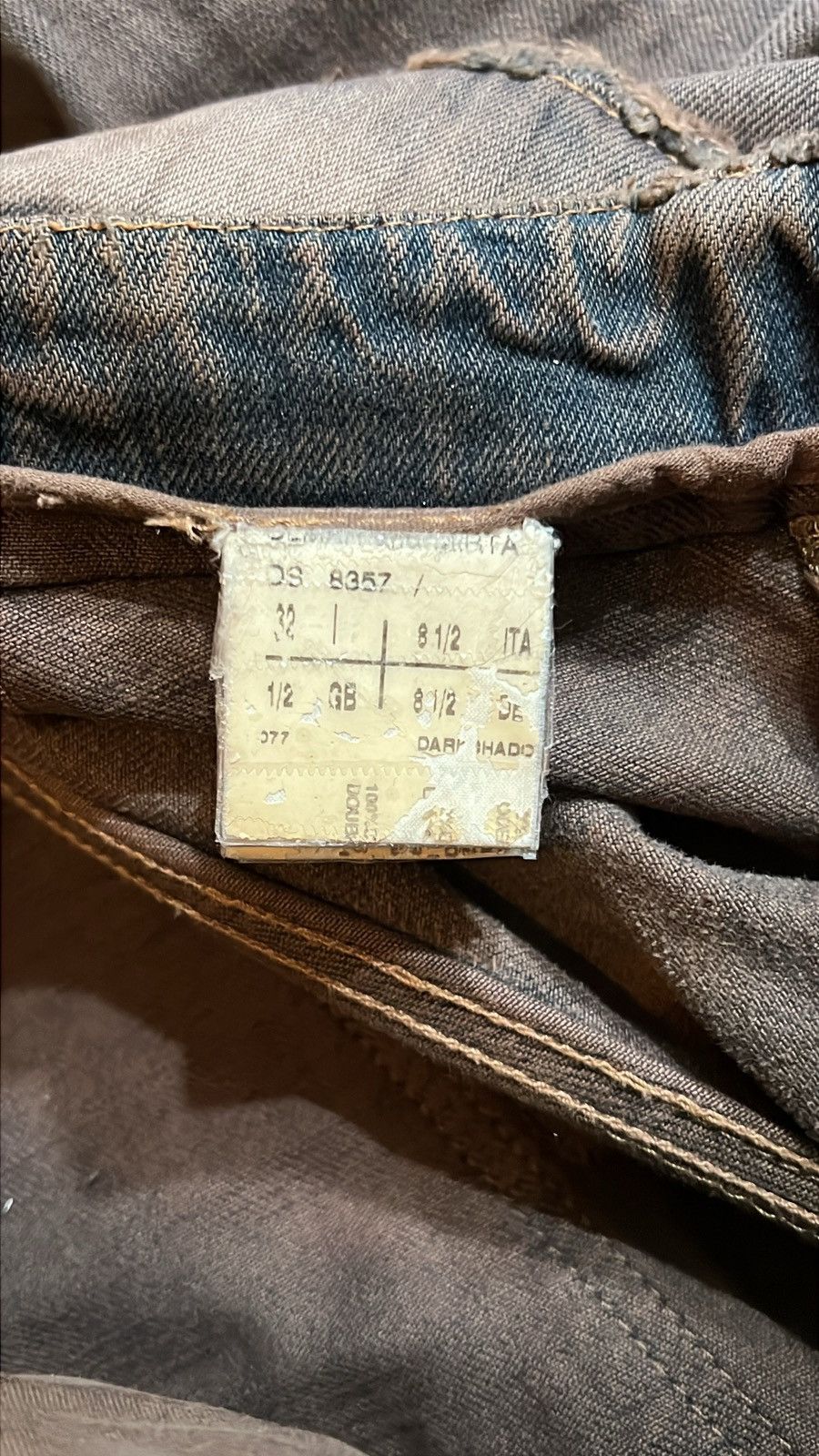 Rick Owens Rick Owens FW06 Dustulator Mudwash Dust Double Layer Aircuts Size US 32 / EU 48 - 14 Thumbnail