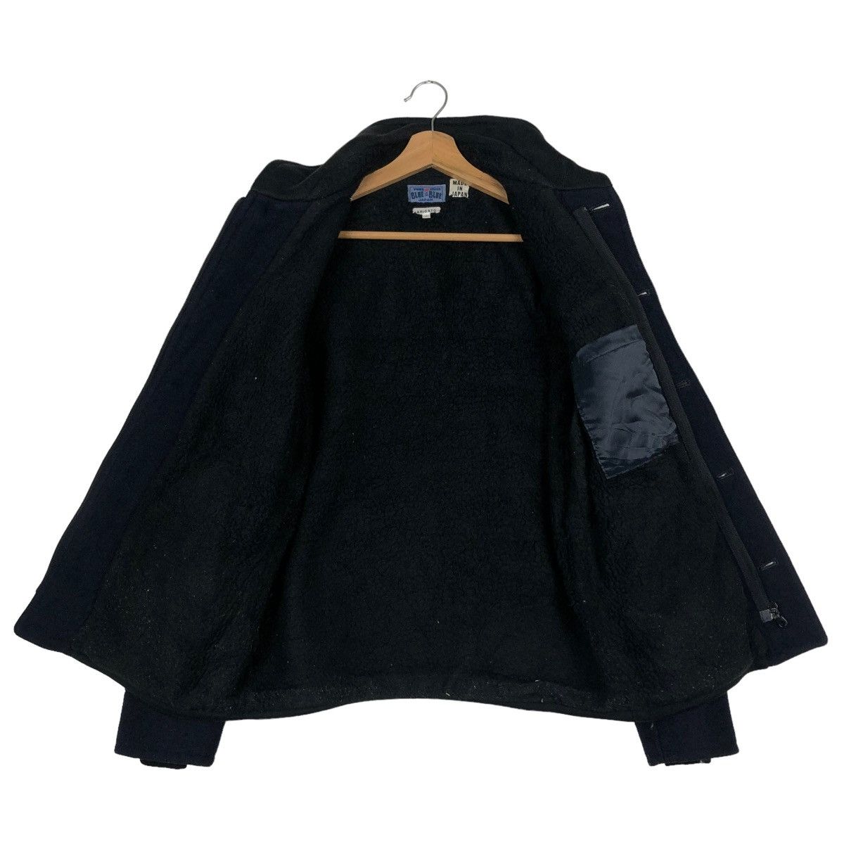 Blue Blue Japan 🔥BLUE BLUE WOOL DOUBLE BREAST JACKET ARIGATO JAPAN Size US M / EU 48-50 / 2 - 10 Thumbnail