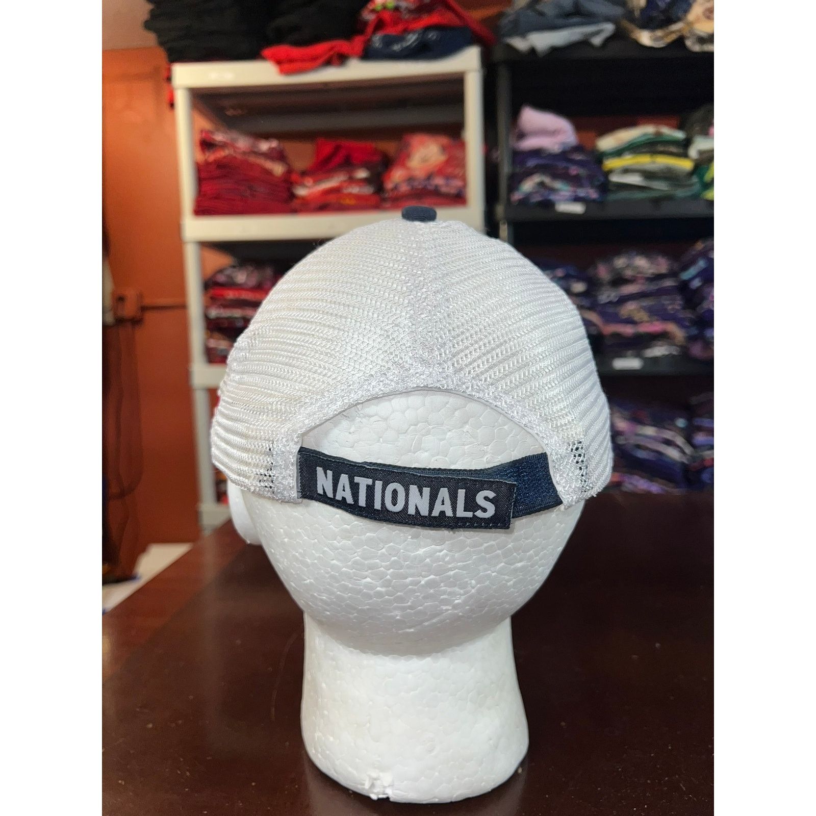 MLB Washington Nationals Hat MLB Baseball Melon Cap Headwear OS Size ONE SIZE - 4 Thumbnail