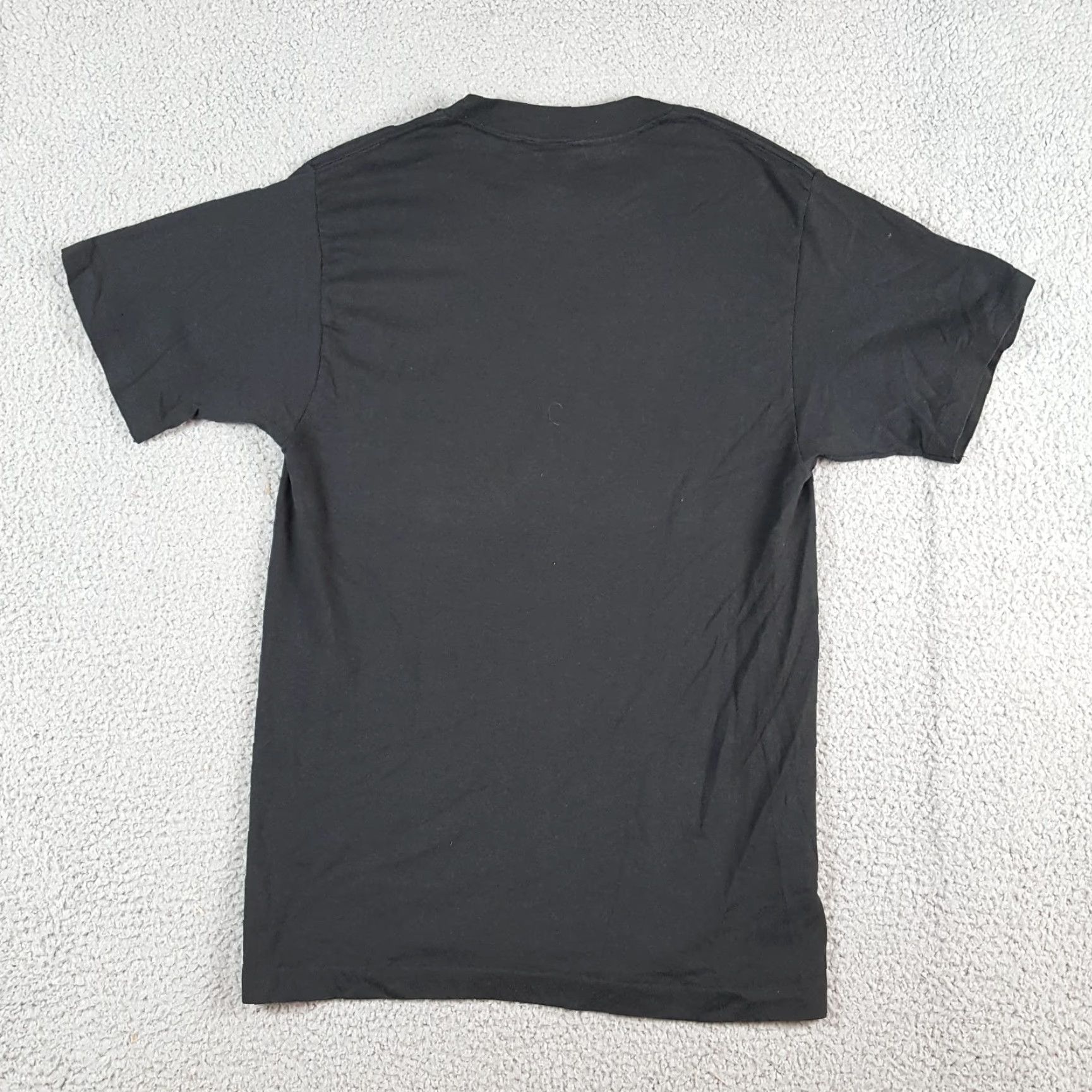 Anvil VINTAGE New Jersey Only The Strong Survive 80s Funny City Black T Shirt XS Mens Anvil Cotton Short Sleeve Crew Neck T-Shirt Size US XS / EU 42 / 0 - 5 Thumbnail