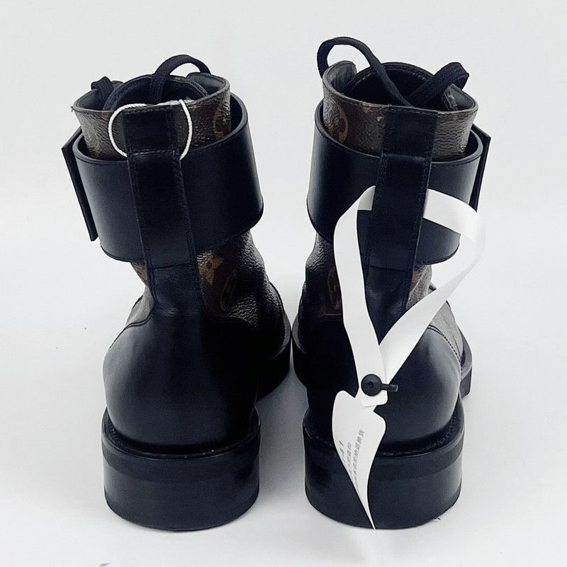 Louis Vuitton Louis Vuitton Wonderland Monogram Martin Boots - Size US 8 / IT 38 - 5 Thumbnail