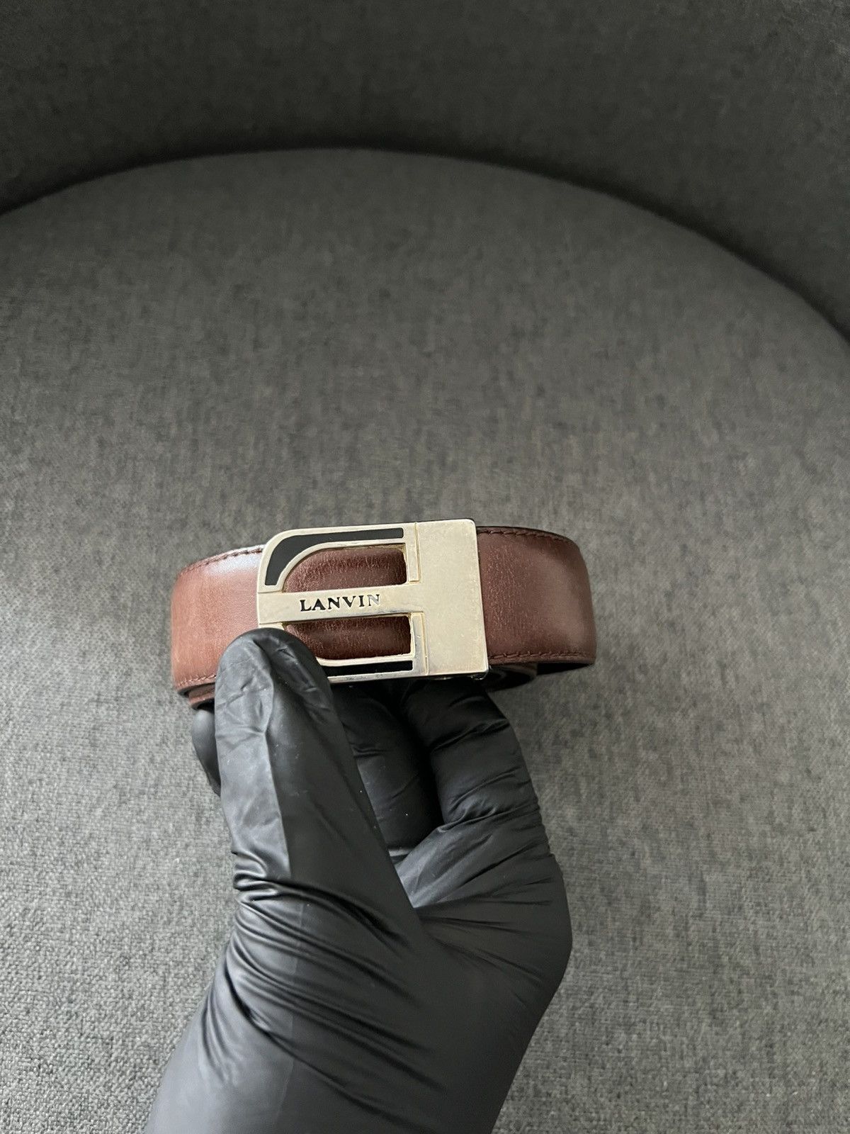 Lanvin Lanvin Belt Vintage Brown Size ONE SIZE - 3 Thumbnail