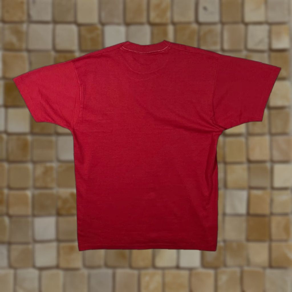 Vintage VINTAGE Screen Stars The Yednock Family Reunion T-Shirt L Red Graphic Print 1989-1999 Mens XL Large Shirt Size US L / EU 52-54 / 3 - 1 Thumbnail