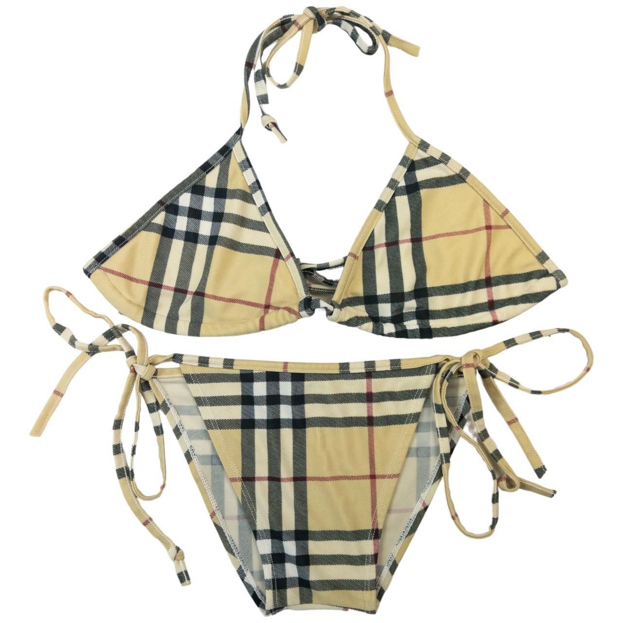 Burberry Vintage Burberry Nova Check Bikini Set Size M Size ONE SIZE - 1 Thumbnail