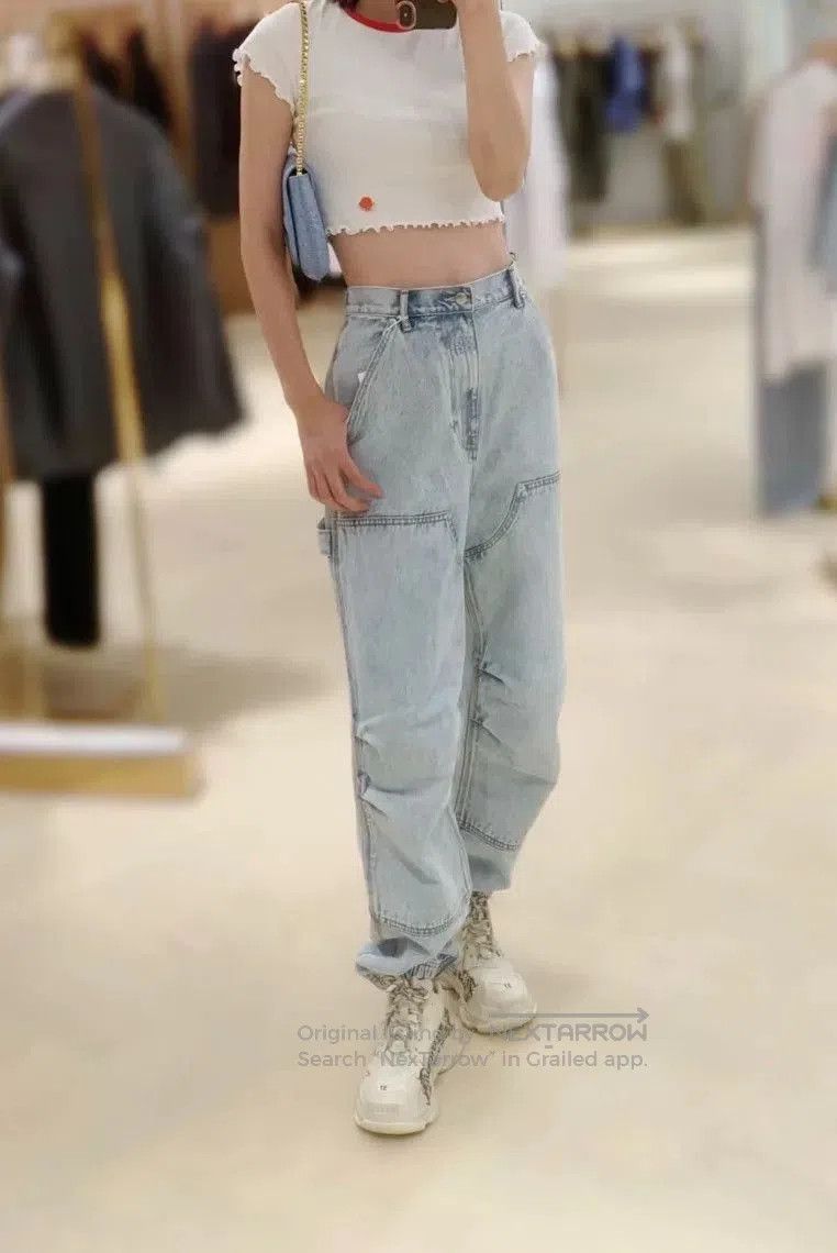 Alexander Wang Alexander Wang Denim Cargo Pants. Size 25" / US 0 / IT 36 - 1 Thumbnail