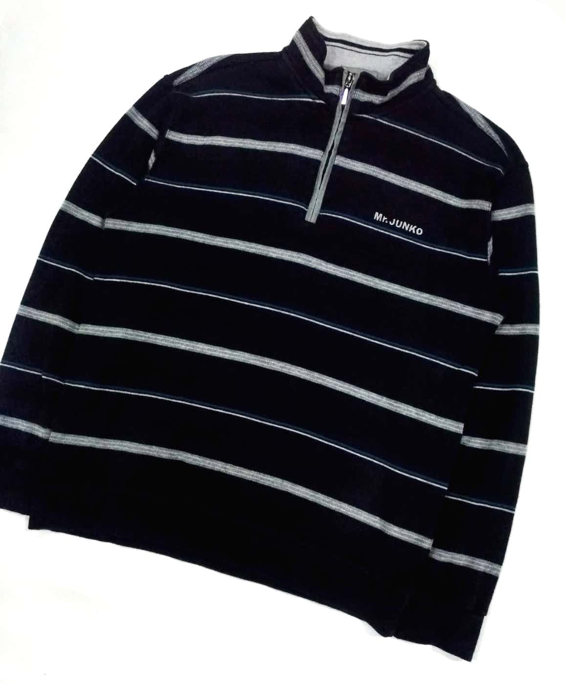 Japanese Brand × Junko Shimada × Mr. Junko Mr. Junko Striped Smart Dapper Pullover Size US M / EU 48-50 / 2 - 3 Thumbnail