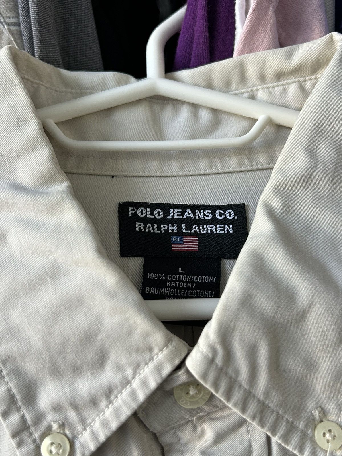 Polo Ralph Lauren × Ralph Lauren × Vintage Stunning Vintage Polo Ralph Lauren Button Up Shirt Size US L / EU 52-54 / 3 - 5 Thumbnail