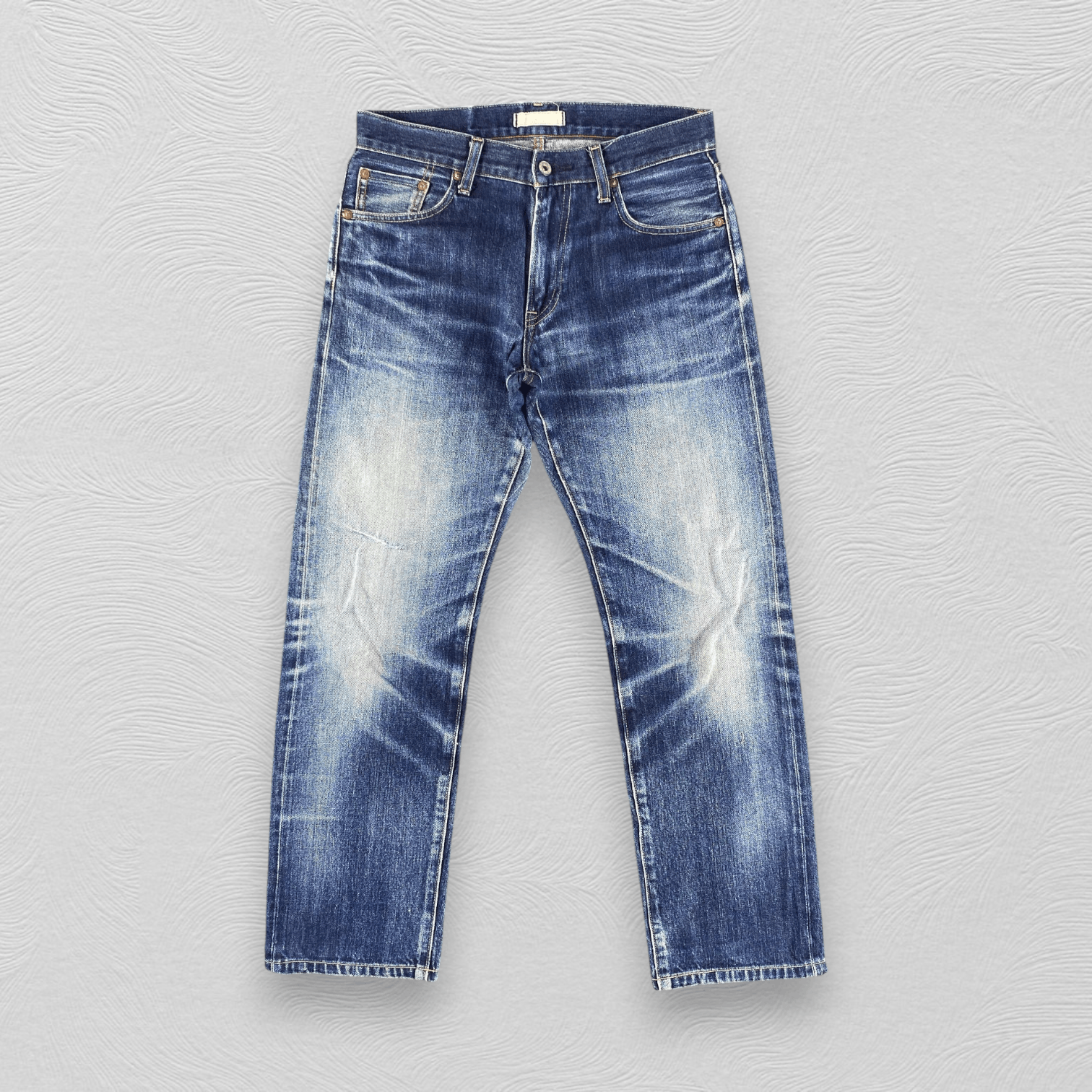 Uniqlo Selvedge Red Line Denim Jeans KJ3395