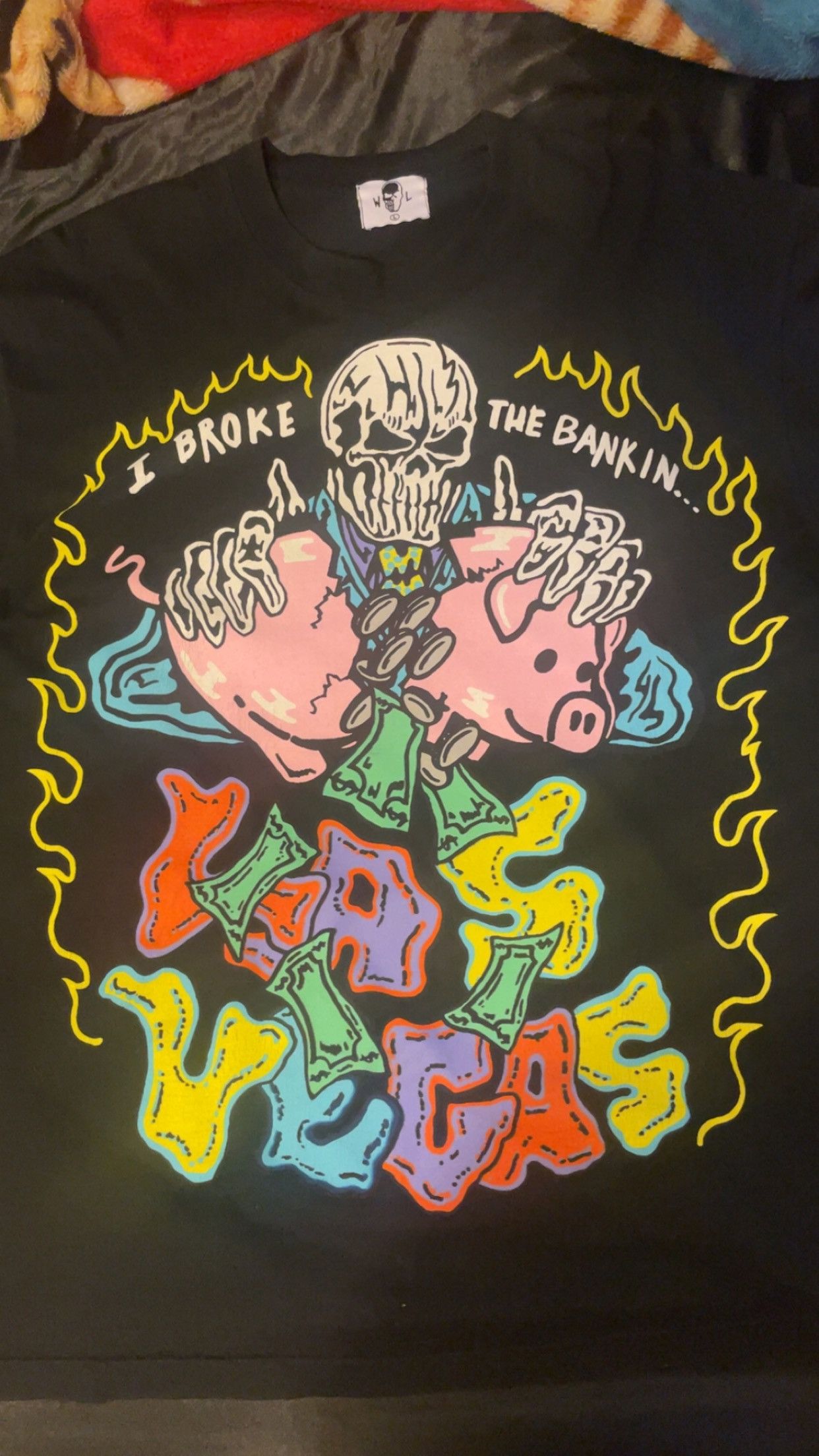 Warren Lotas Warren Lotas "I Broke the Bank In" Tee (Rare) Size US L / EU 52-54 / 3 - 1 Thumbnail