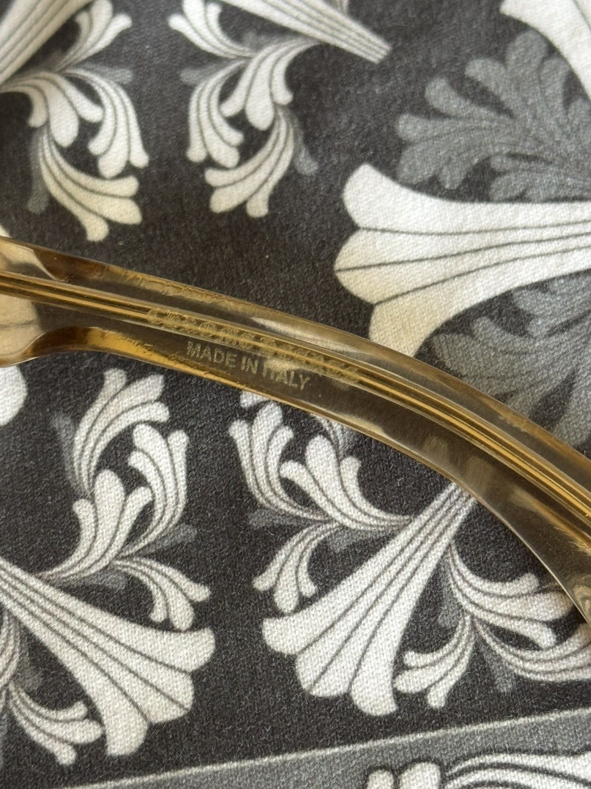 Chrome Hearts Chrome Hearts Brown & Gold Spreader Sunglasses Size ONE SIZE - 16 Thumbnail