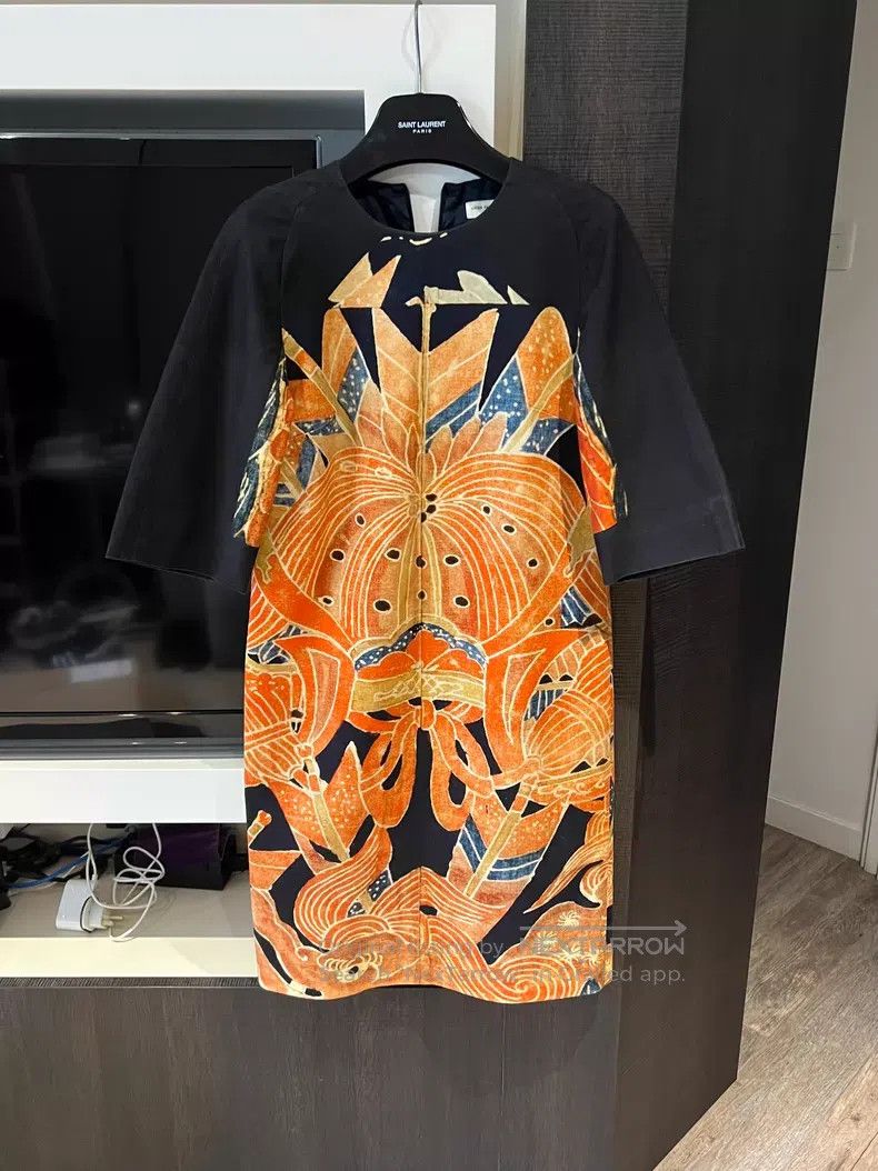 Dries Van Noten Dries Van Noten size:36 Printed Dress Size S / US 4 / IT 40 - 1 Thumbnail