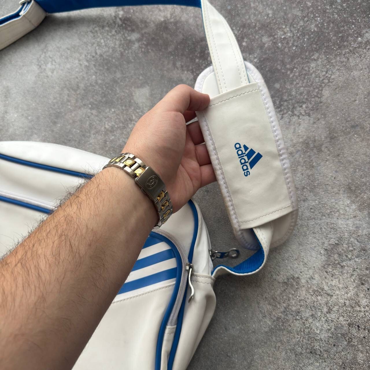 Adidas Adidas Vintage Three Stripes Y2K Crossbody Bag Size ONE SIZE - 7 Thumbnail