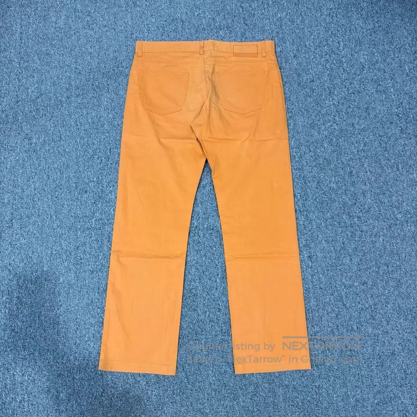 Hermes Orange Casual Pants Size 26. Size US 26 / EU 42 - 2 Thumbnail