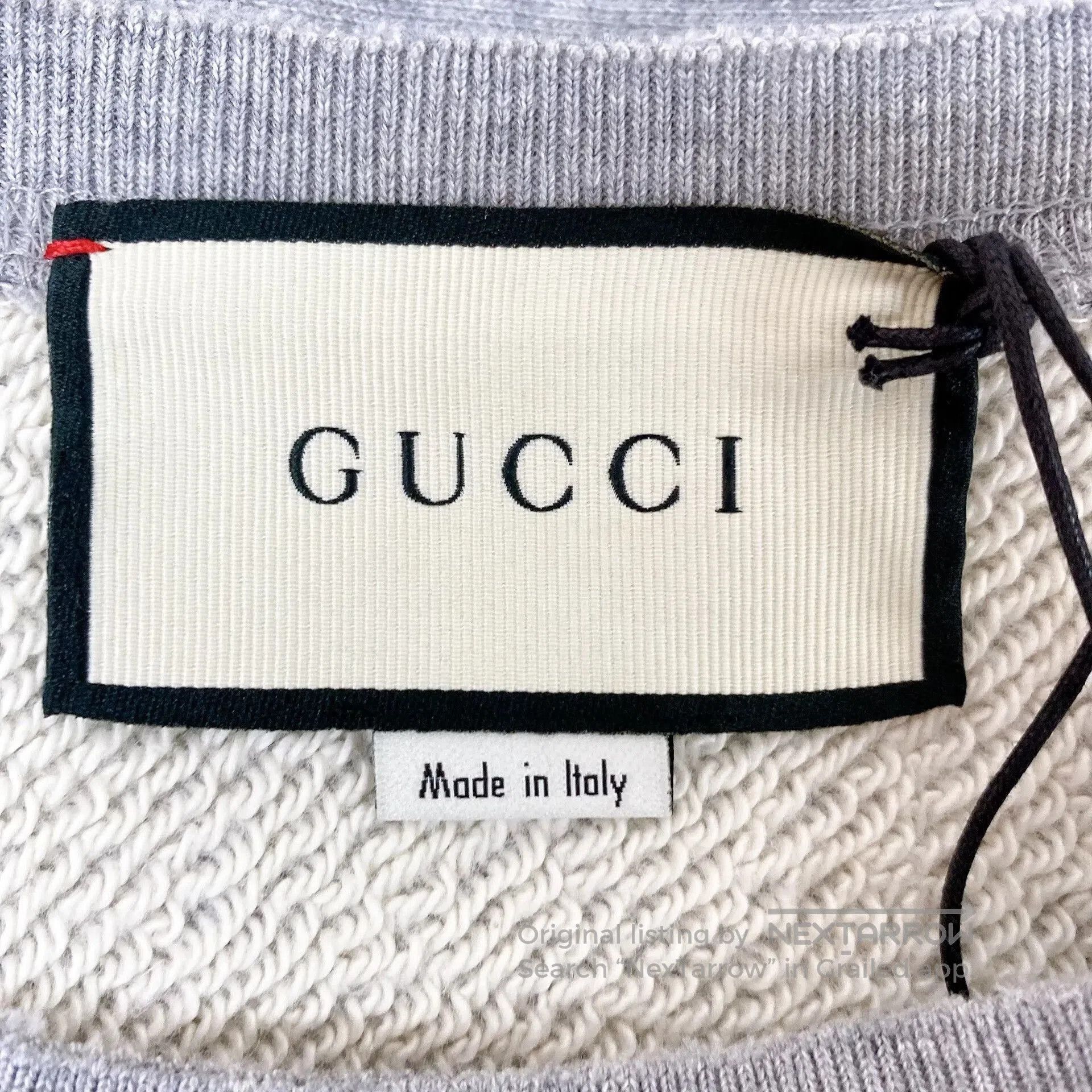 Gucci Gucci Gray Sweatshirt Size S. Size US S / EU 44-46 / 1 - 7 Thumbnail