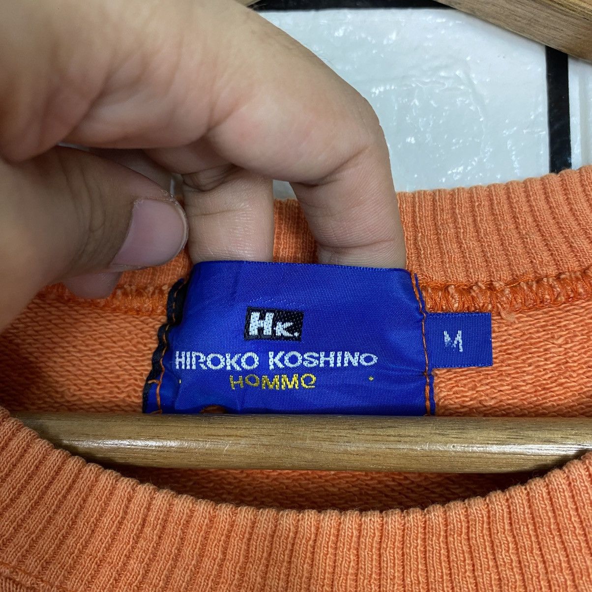 Japanese Brand 📌Vintage Sweatshirt Hiroko Koshino Big Logo Size US M / EU 48-50 / 2 - 14 Thumbnail