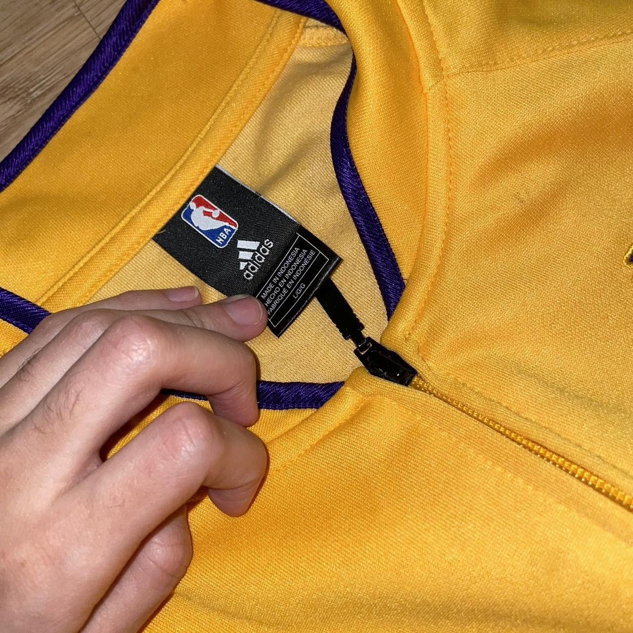 Adidas Yellow Adidas Lakers jacket Size US L / EU 52-54 / 3 - 5 Thumbnail